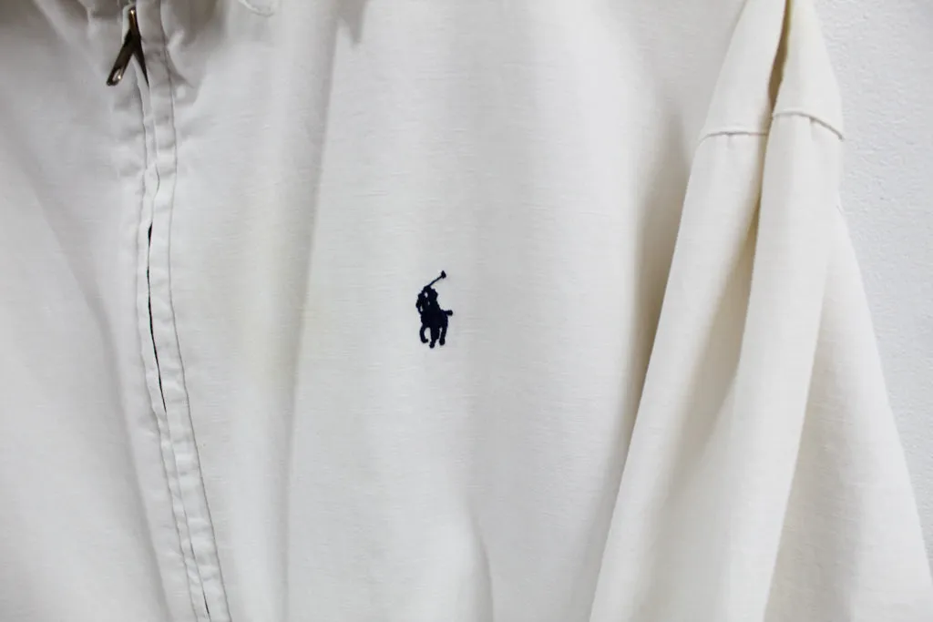 Z- Vintage 90s Ralph Lauren Polo Made In USA Zip Up Bomber Jacket sold by HG Vintage product image thumbnail 2