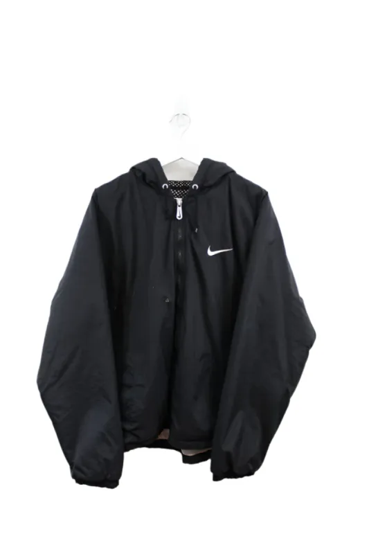 Z- Vintage 90s Nike Hooded Heavy Nylon Windbreaker sold by HG Vintage