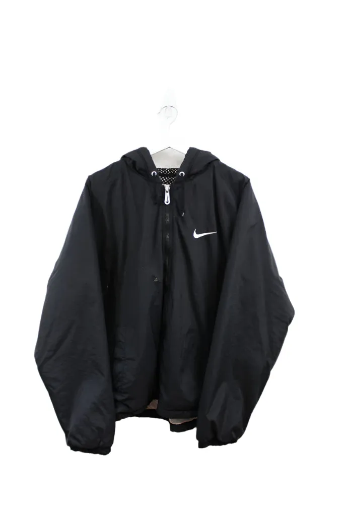 Z- Vintage 90s Nike Hooded Heavy Nylon Windbreaker sold by HG Vintage