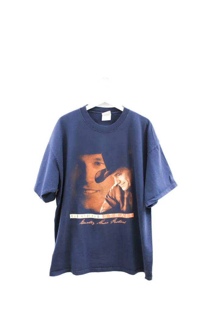 Z - Vintage George Strait Country Music Festival Picture Tee sold by HG Vintage