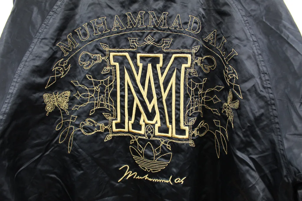 Z- Adidas Muhammad Ali Embroidered Satin Bomber sold by HG Vintage product image thumbnail 5