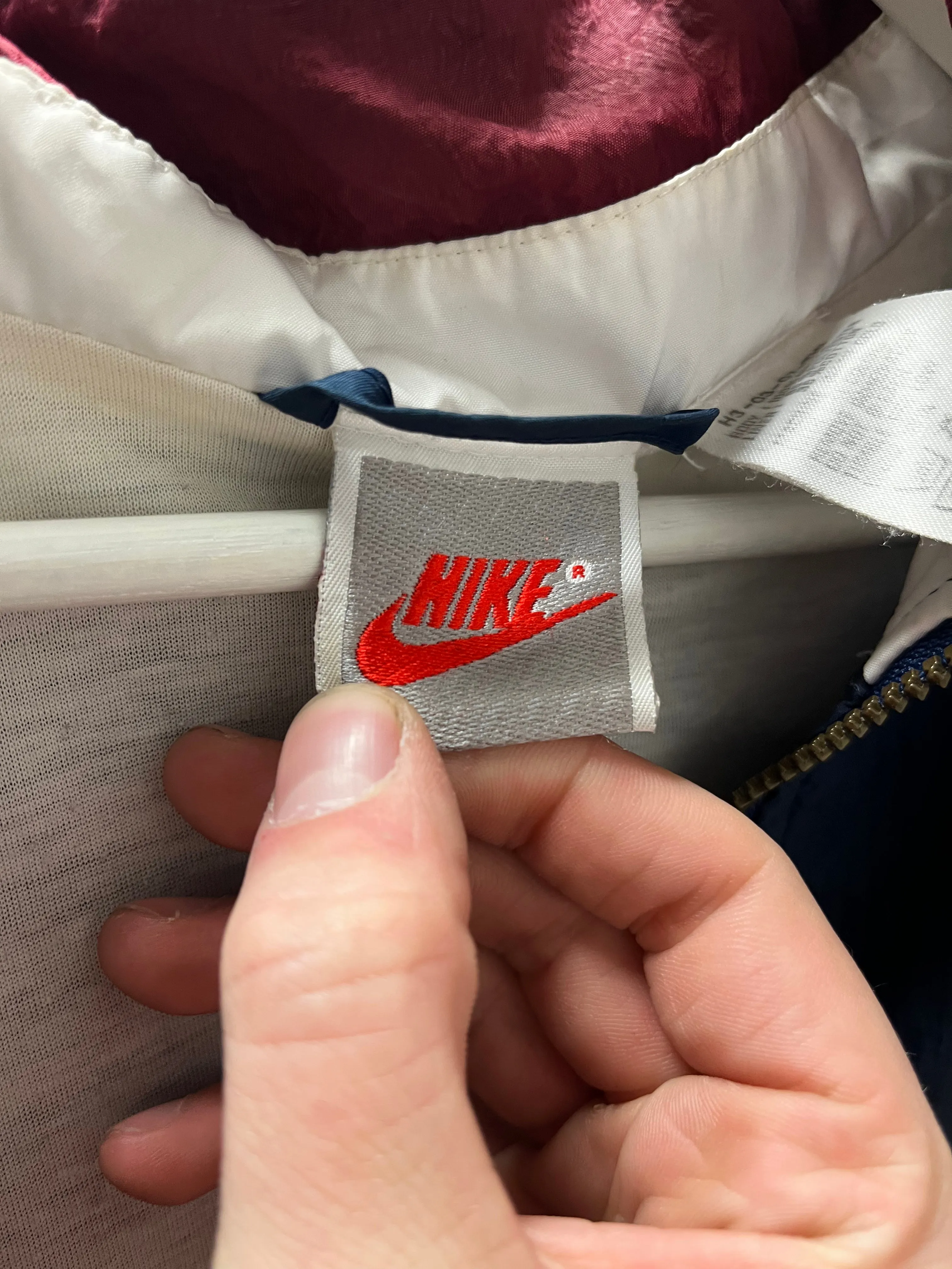Z- Vintage 80s Nike Zip Up Windbreaker Jacket sold by HG Vintage product image thumbnail 4