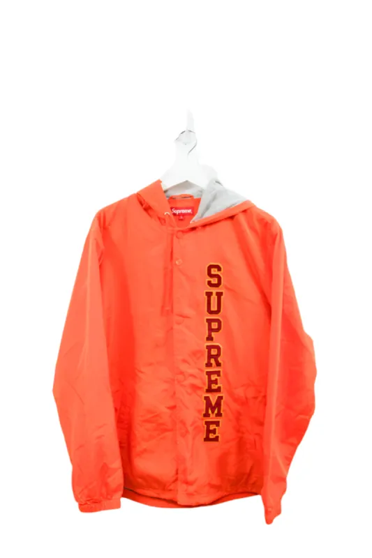 Z- Supreme SS17 Vertical Logo Hooded Coach Jacket sold by HG Vintage