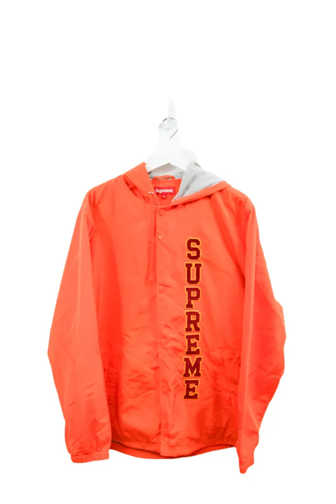 Z- Supreme SS17 Vertical Logo Hooded Coach Jacket sold by HG Vintage