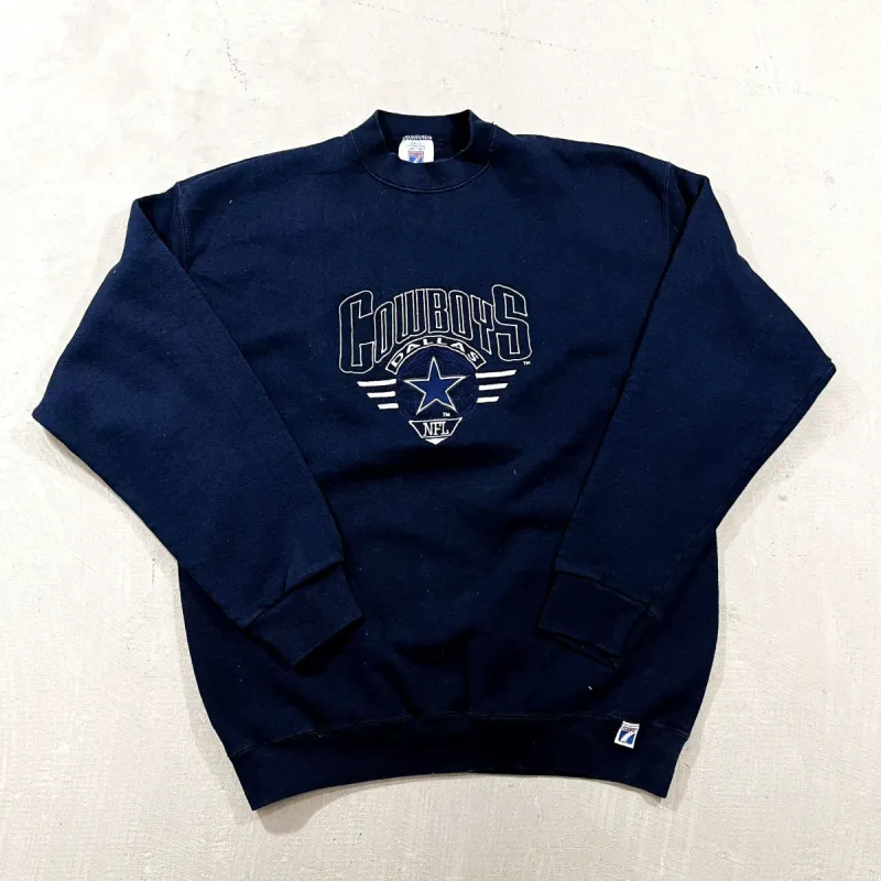 D- Vintage Dallas Cowboys NFL Logo 7 Embroidered Logo Crewneck sold by HG Vintage