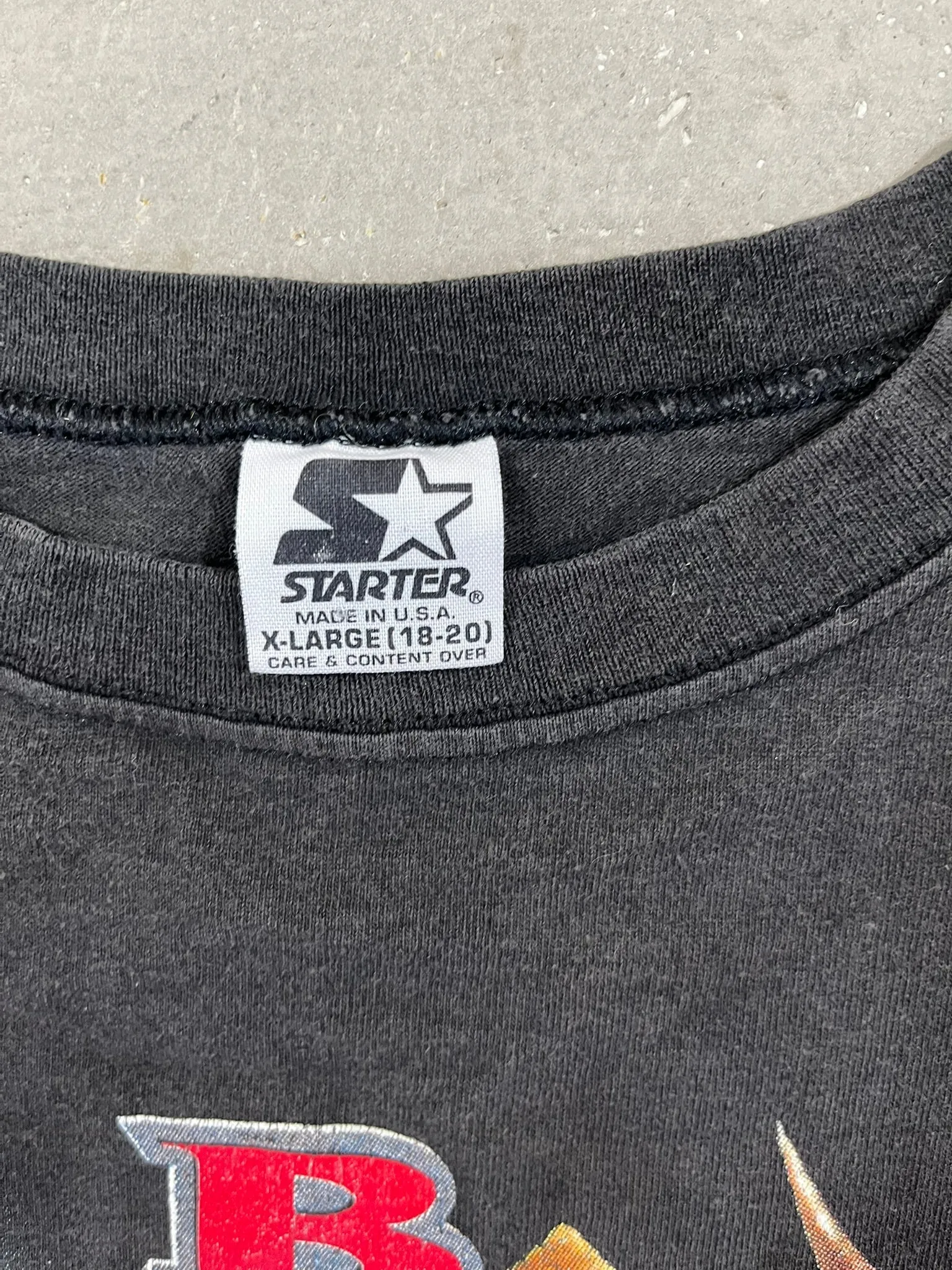 D- Vintage Packers Vs Vikings NFL Starter Graphic Tee sold by HG Vintage product image thumbnail 3