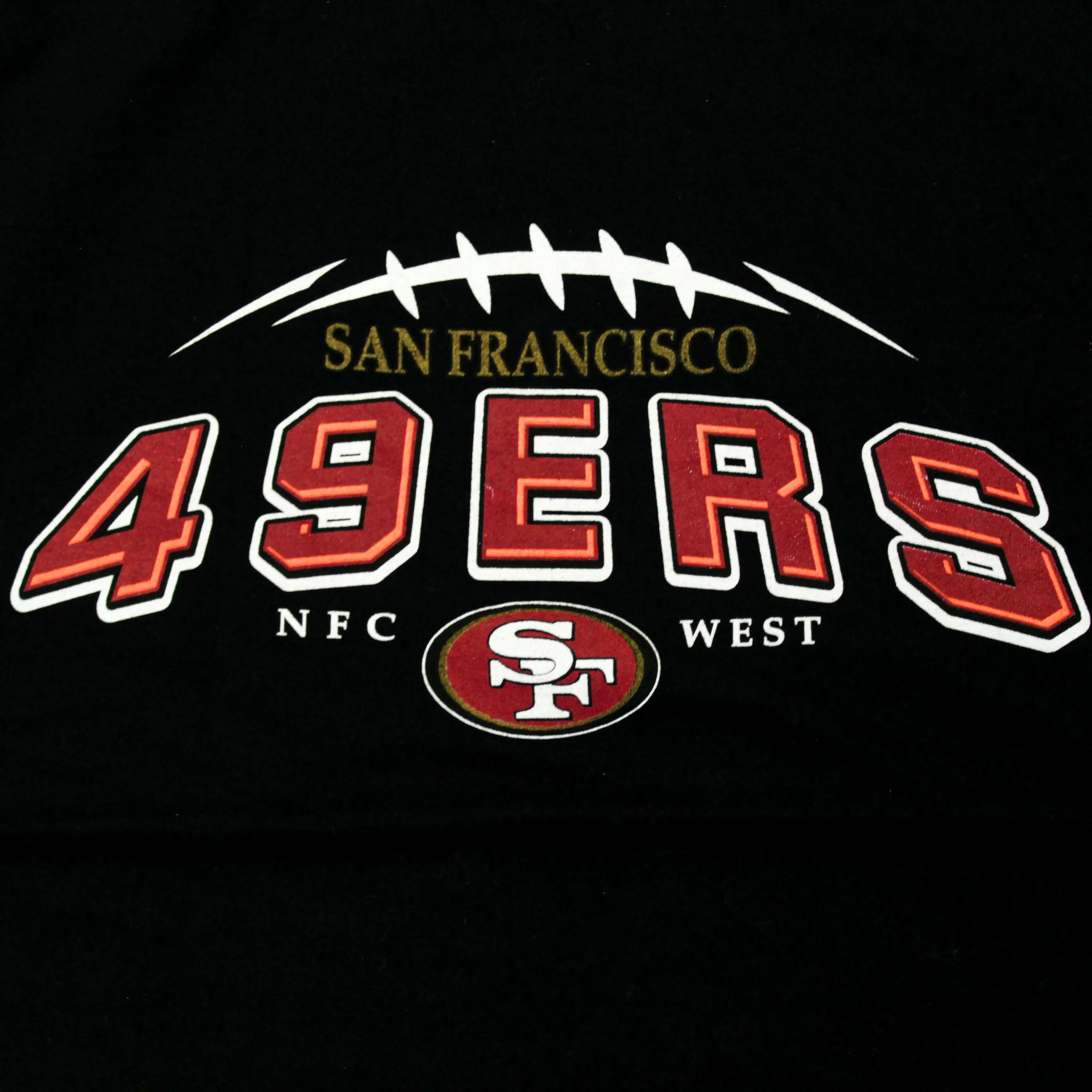 D- Vintage San Francisco 49ers NFL Text Tee sold by HG Vintage product image thumbnail 2