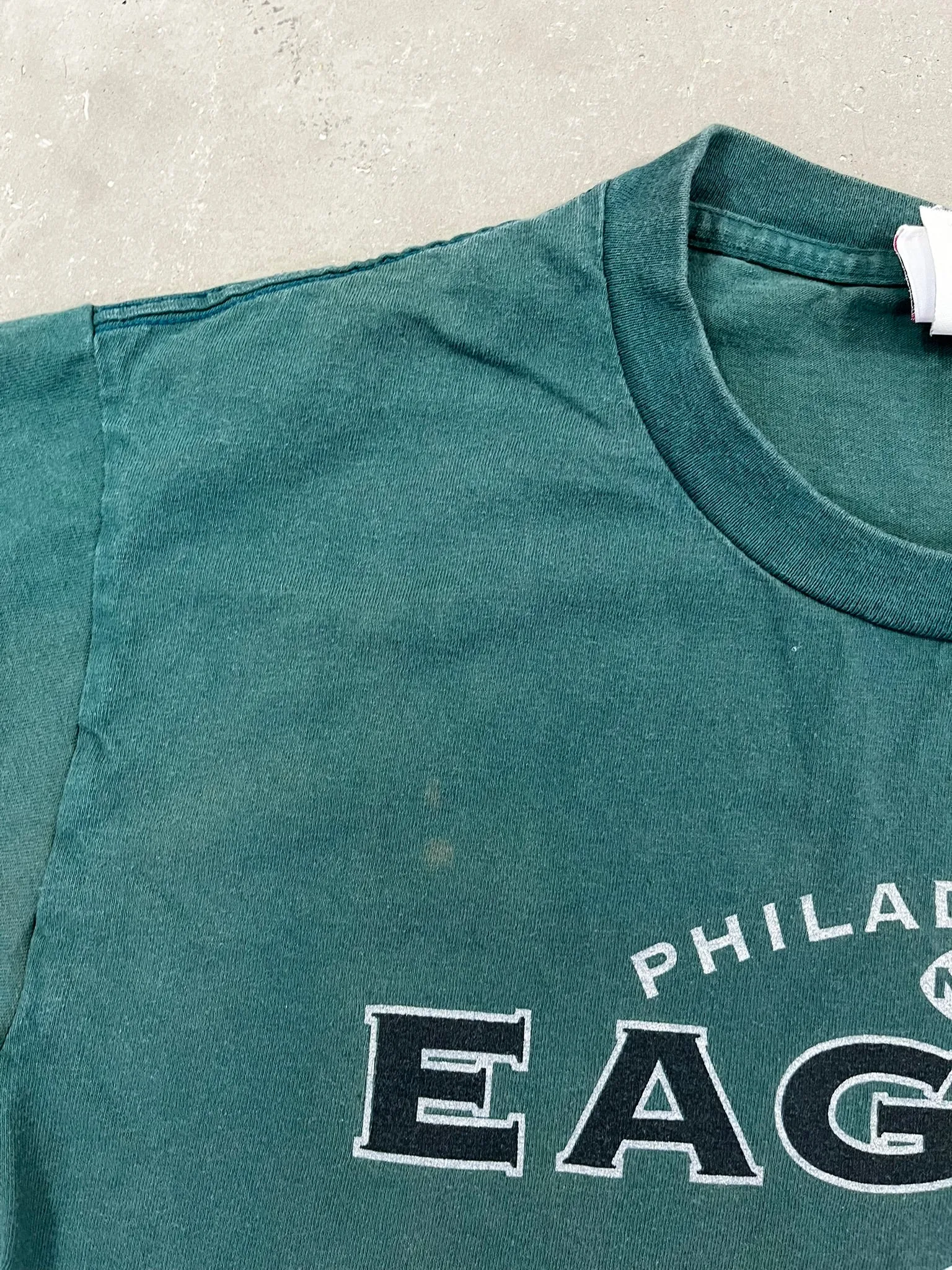 D- Vintage Philadelphia Eagles NFL Text & Logo Tee sold by HG Vintage product image thumbnail 3