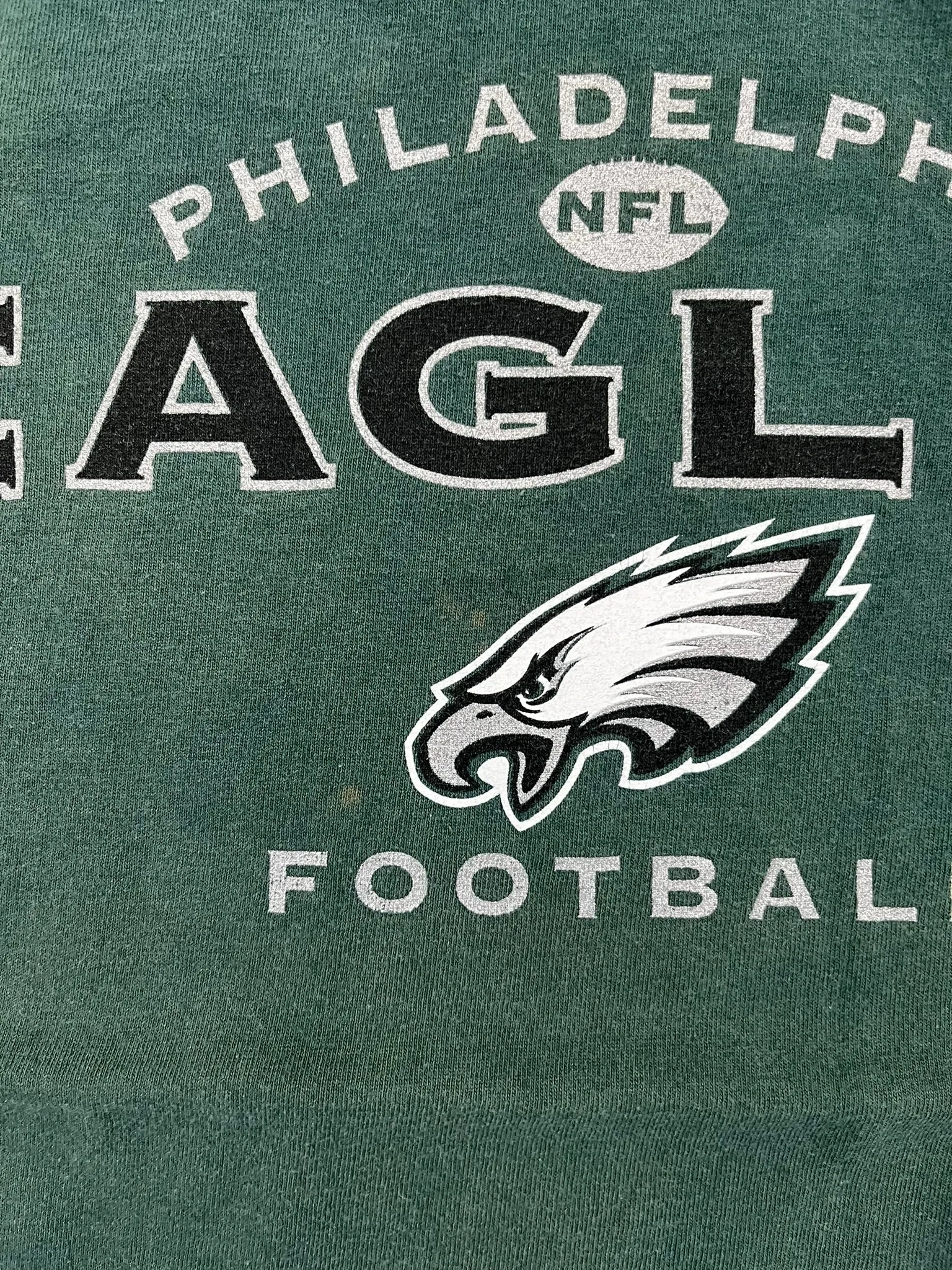 D- Vintage Philadelphia Eagles NFL Text & Logo Tee sold by HG Vintage product image thumbnail 4
