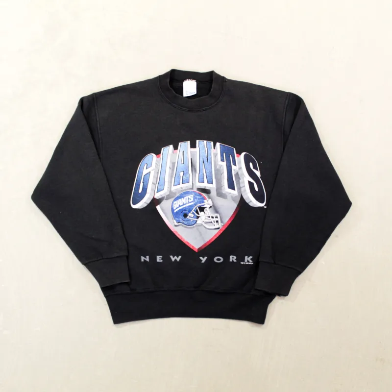 D- Vintage 1995 New York Giants NFL Salem Graphic Crewneck sold by HG Vintage