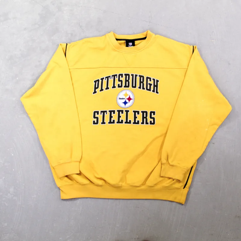 D- Vintage Pittsburgh Steelers NFL Logo Crewneck made by NFL