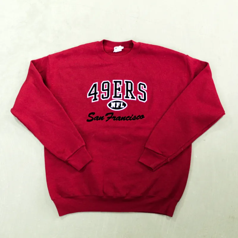 D- Vintage San Francisco NFL Lee Text Crewneck sold by HG Vintage