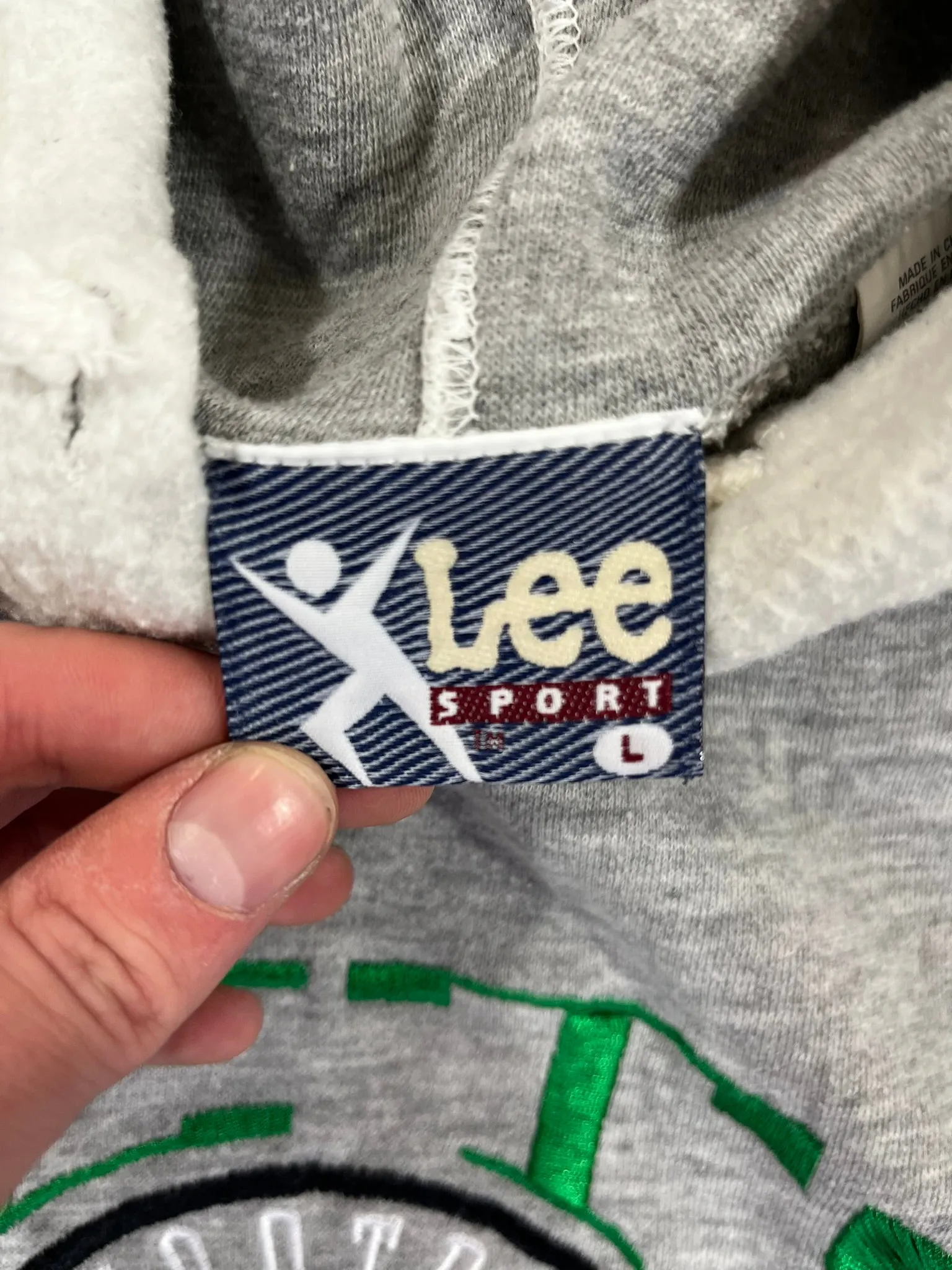 D- Vintage New York Jets NFL Lee Embroidered Text Crewneck sold by HG Vintage product image thumbnail 3