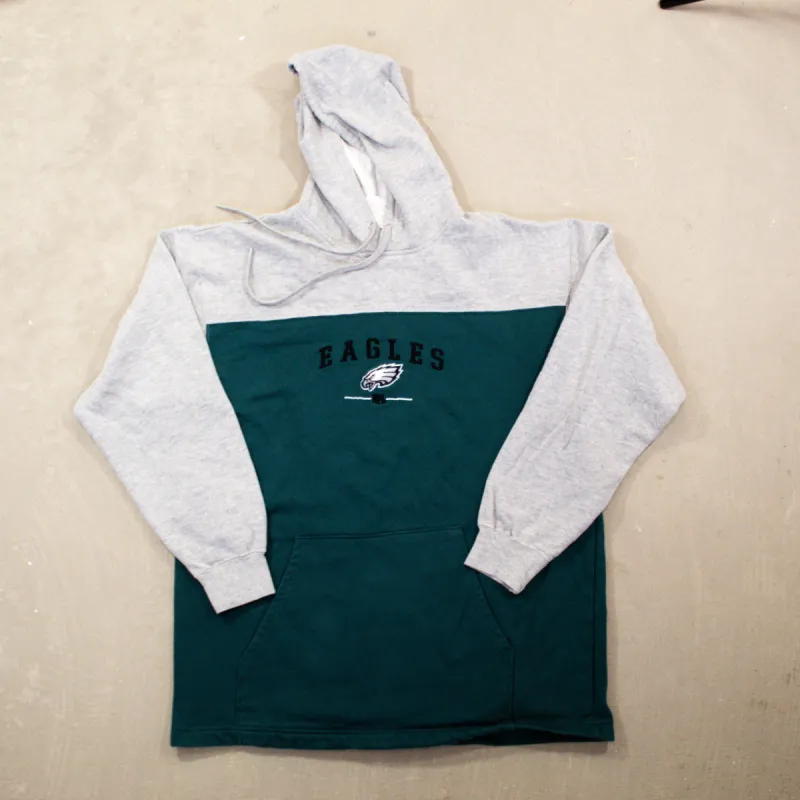 D- Vintage Philadelphia Eagles NFL Embroidered Logo Hoodie sold by HG Vintage