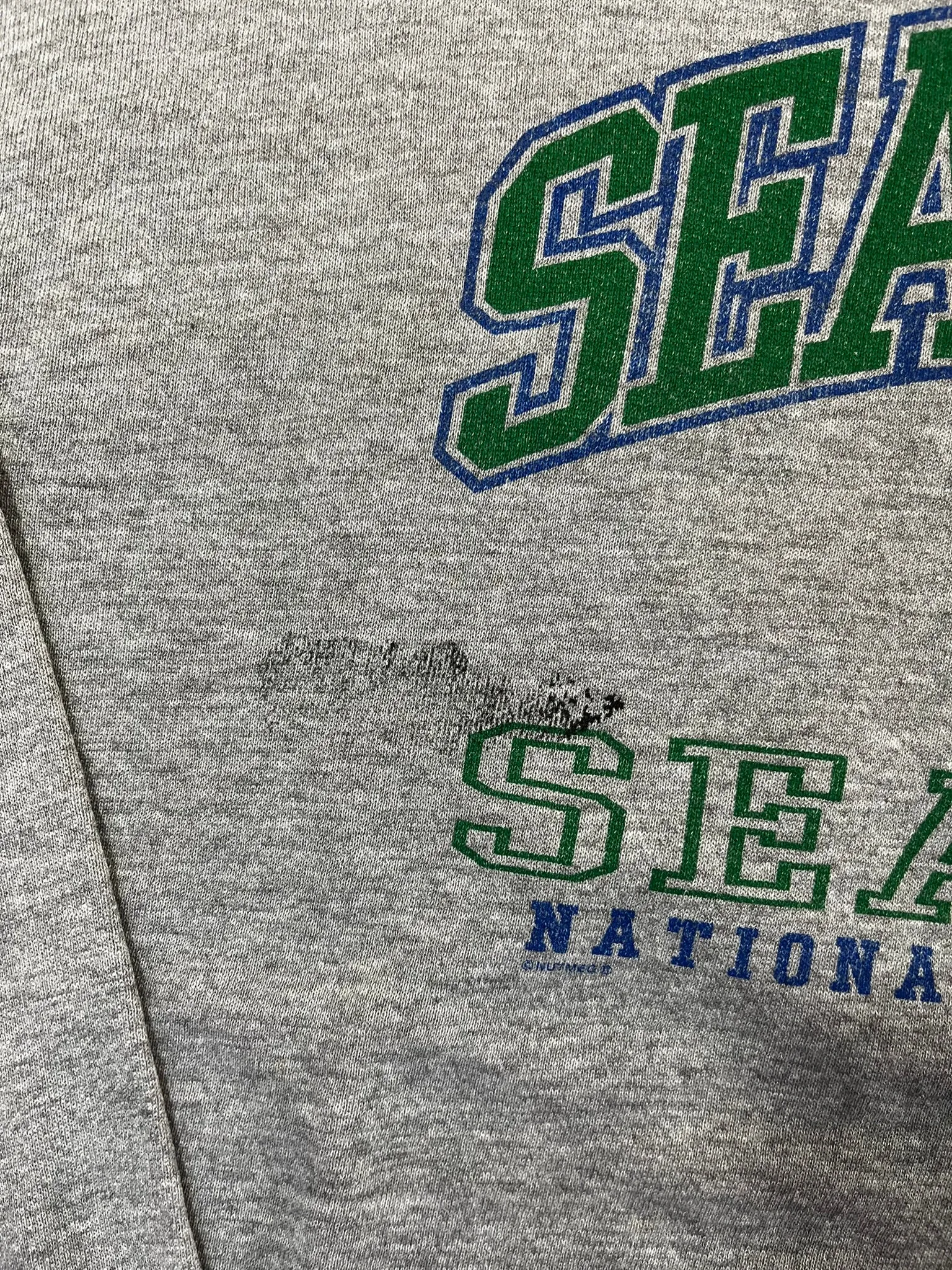 D- Vintage 1997 Seattle Seahawk NFL Lee Logo & Text Crewneck sold by HG Vintage product image thumbnail 4