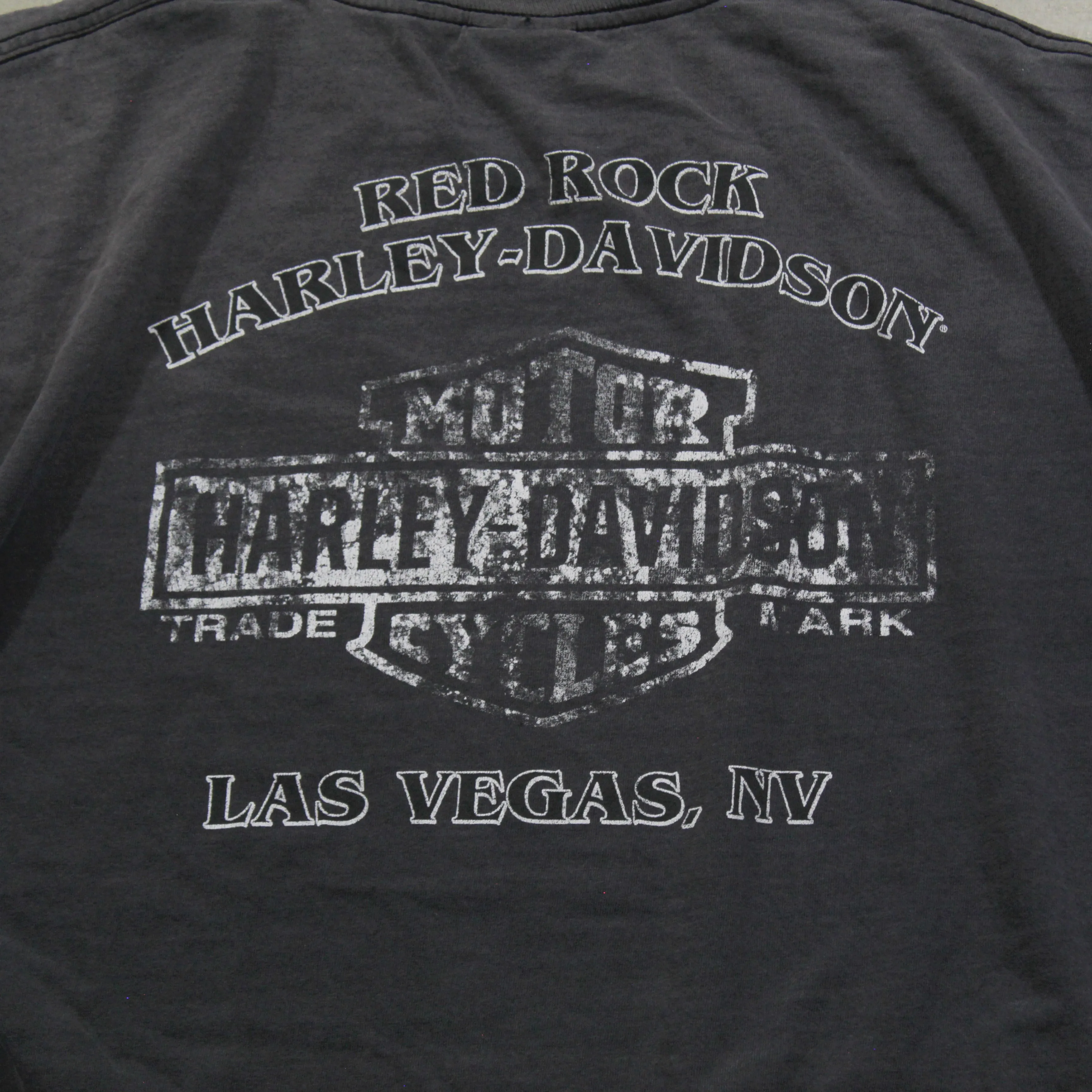 D- Vintage Harley Davidson Red Rock Las Vegas Graphic Tee sold by HG Vintage product image thumbnail 4