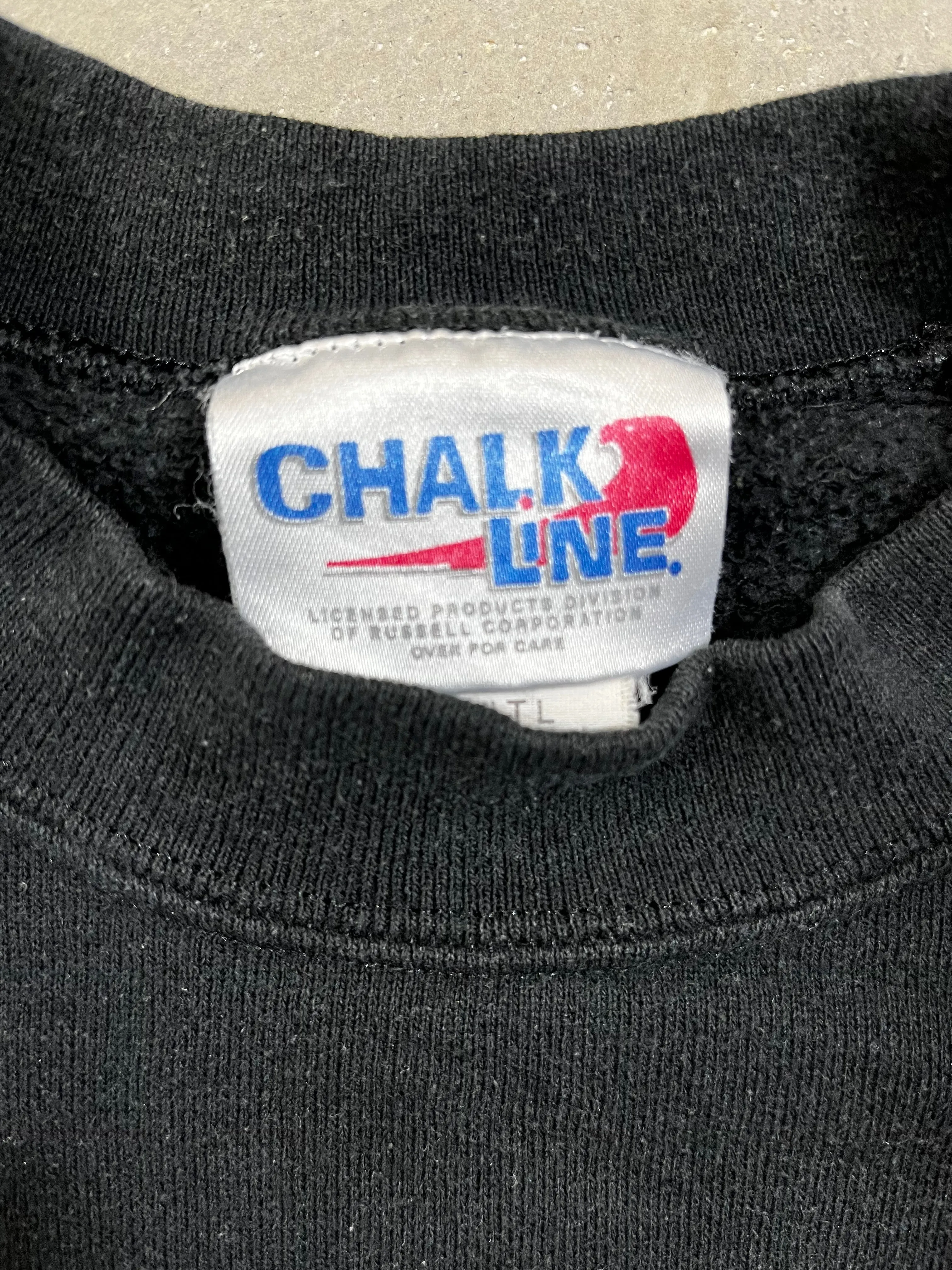 D- Vintage 1996 Pittsburgh Steelers NFL Chalk Line Text & Logo Crewneck sold by HG Vintage product image thumbnail 3