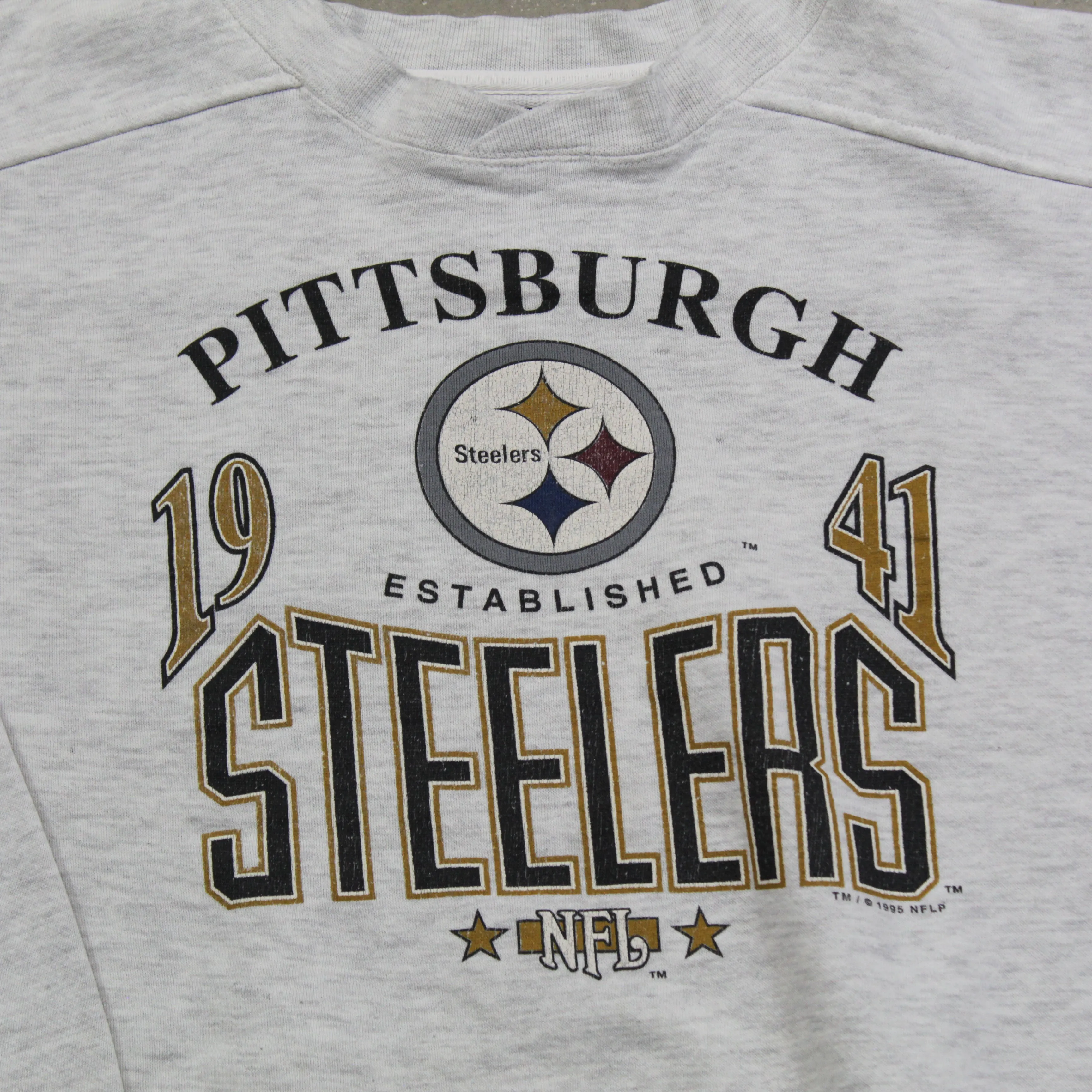 D- Vintage 1996 Pittsburgh Steelers NFL Text & Logo Crewneck sold by HG Vintage product image thumbnail 2