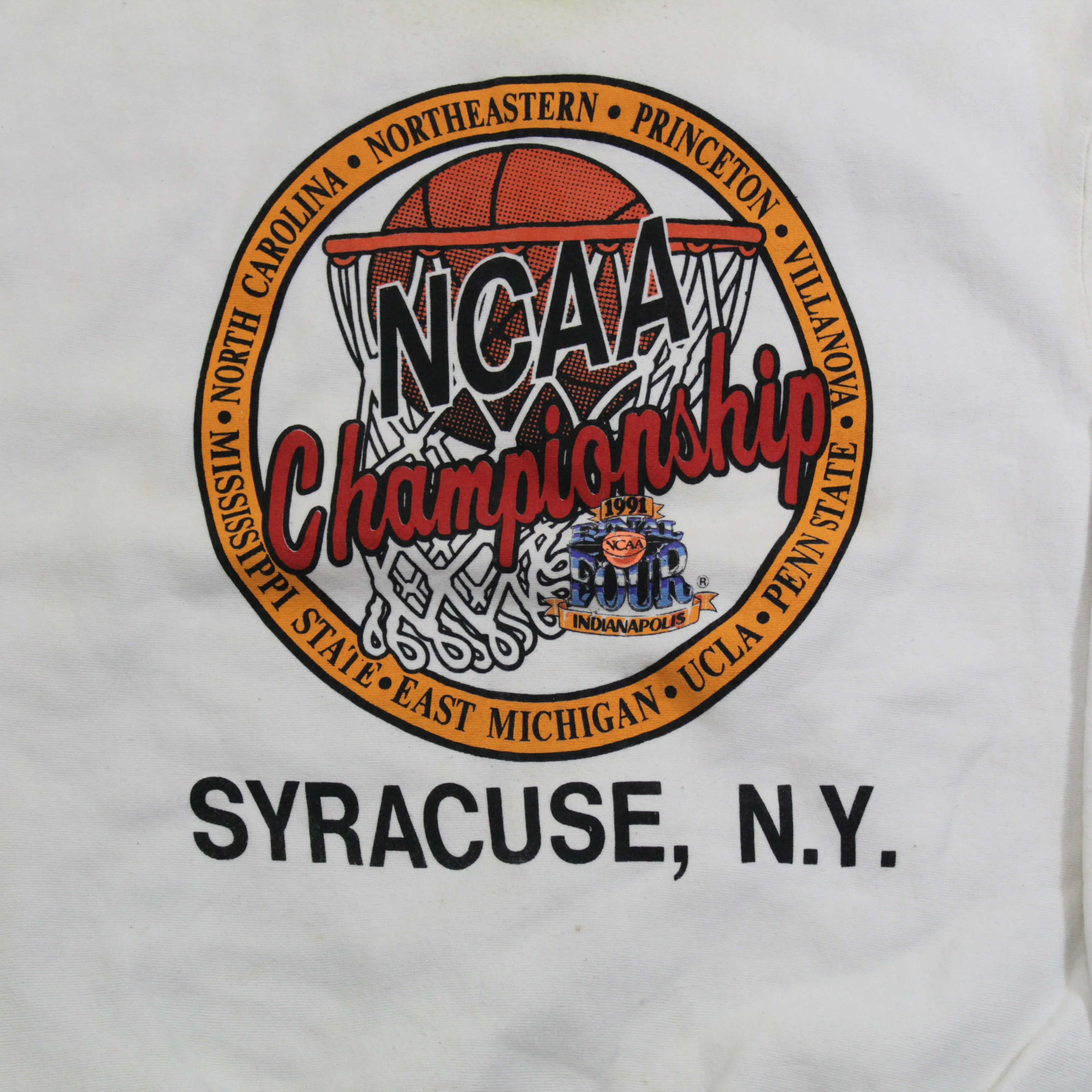 D- Vintage 1991 Logo 7 NCAA Basketball Championship Crewneck sold by HG Vintage product image thumbnail 2