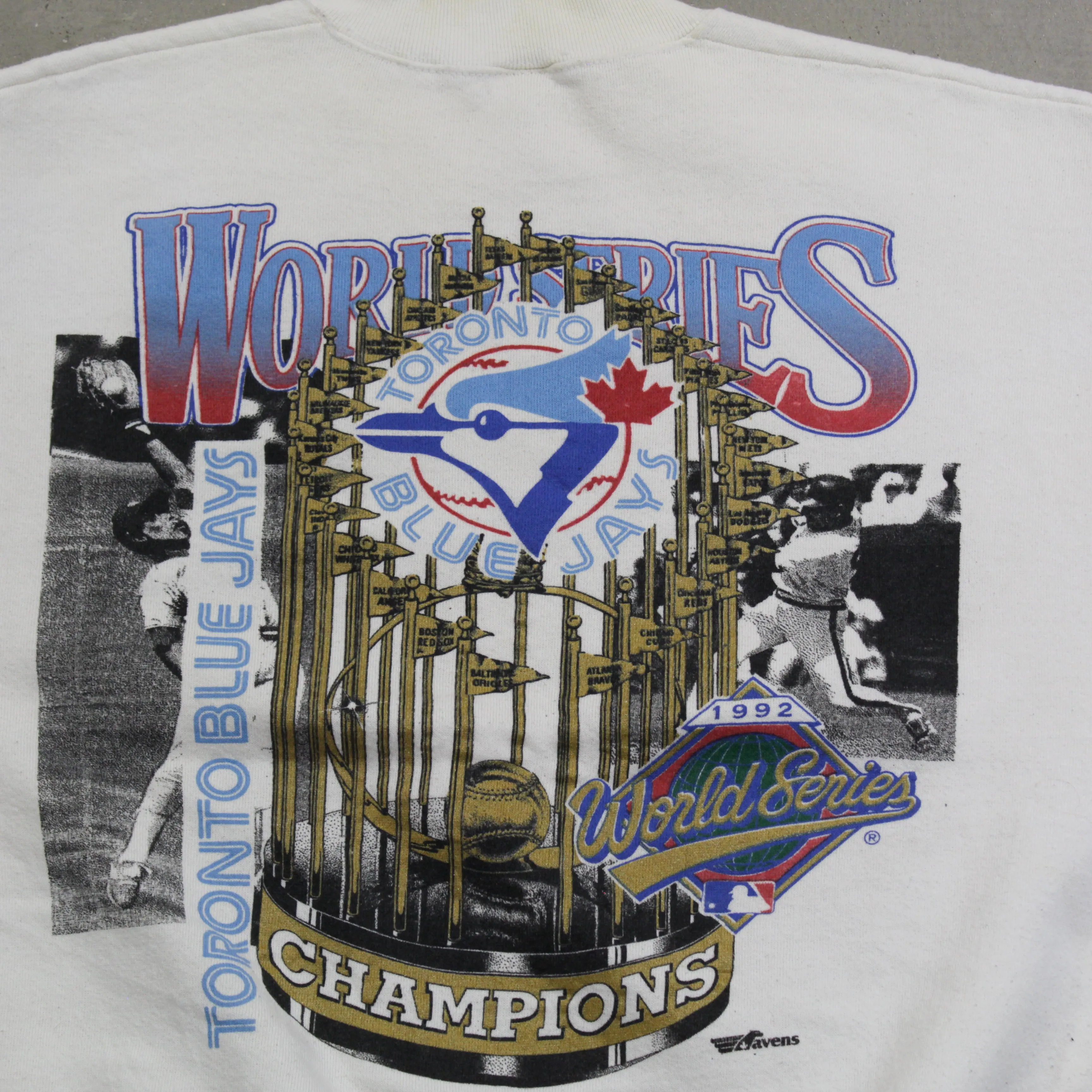 D- Vintage 1992 MLB Blue Jays Canada's First World Series Win Crewneck sold by HG Vintage product image thumbnail 4