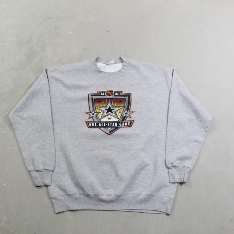 D- Vintage 2002 NHL All Star Game Lee Logo Crewneck sold by HG Vintage