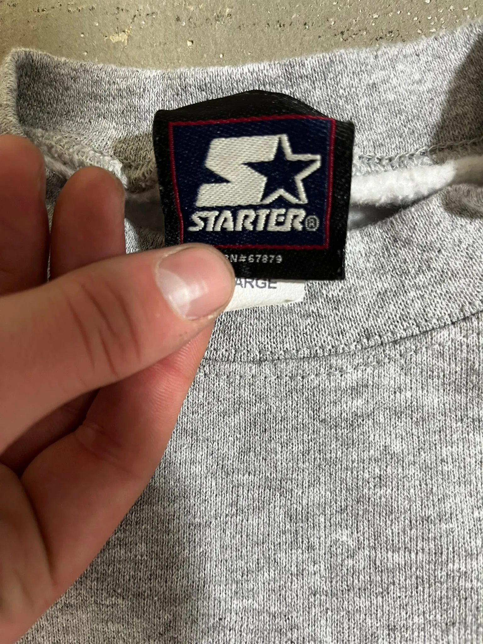 D- Vintage 1998 Denver Broncos NFL Starter AFC Champs Crewneck sold by HG Vintage product image thumbnail 3