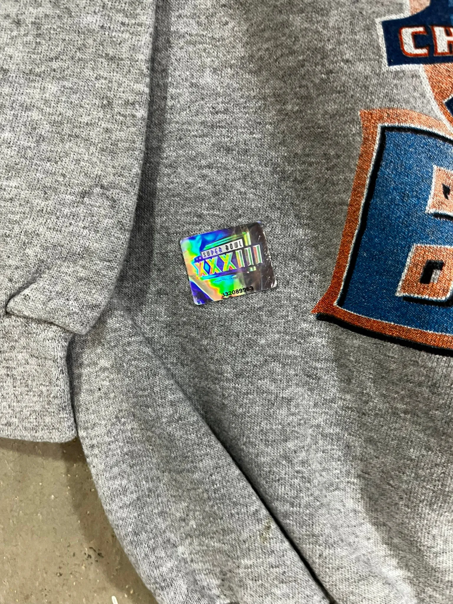 D- Vintage 1998 Denver Broncos NFL Starter AFC Champs Crewneck sold by HG Vintage product image thumbnail 4