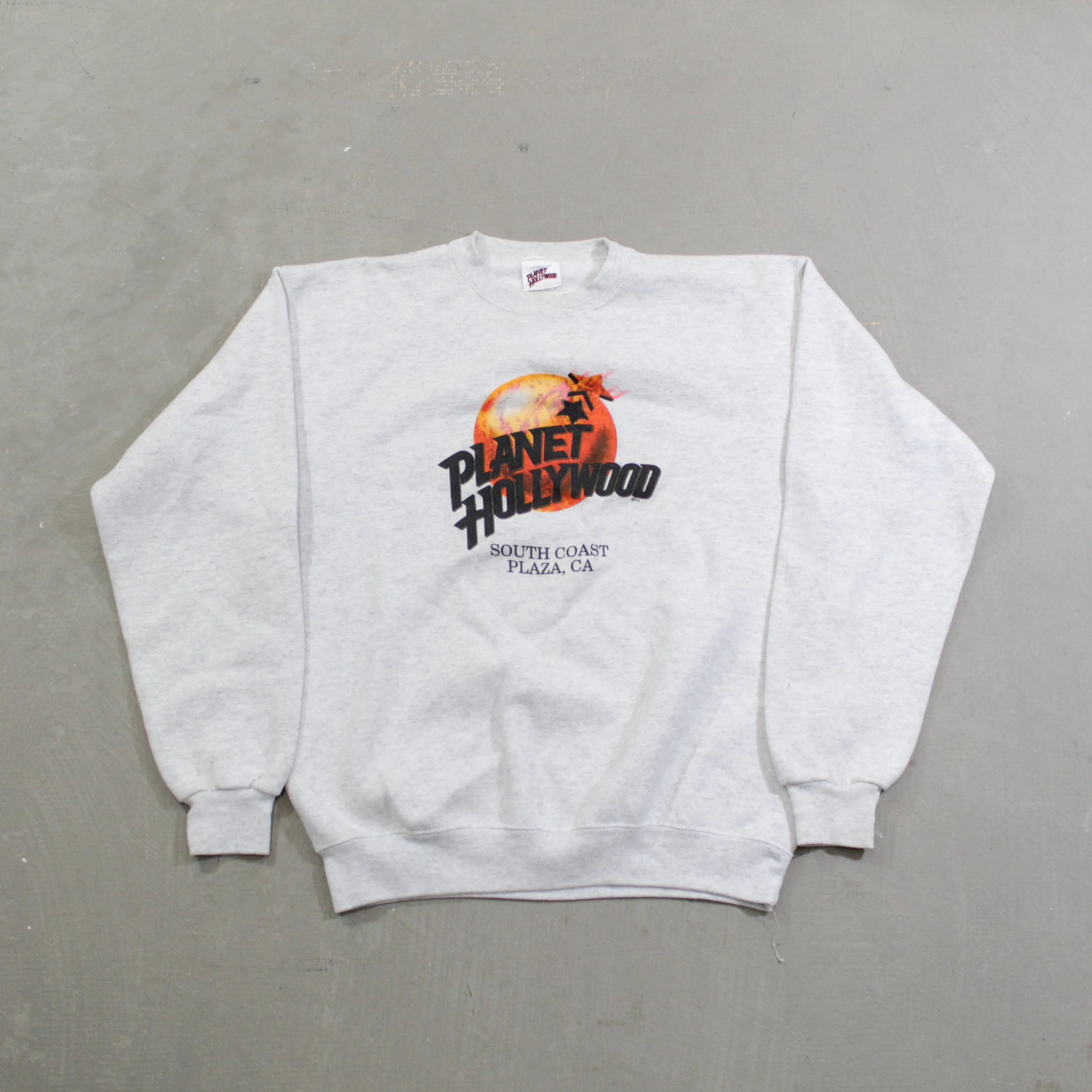 D- Vintage Planet Hollywood South Coast Logo Crewneck sold by HG Vintage