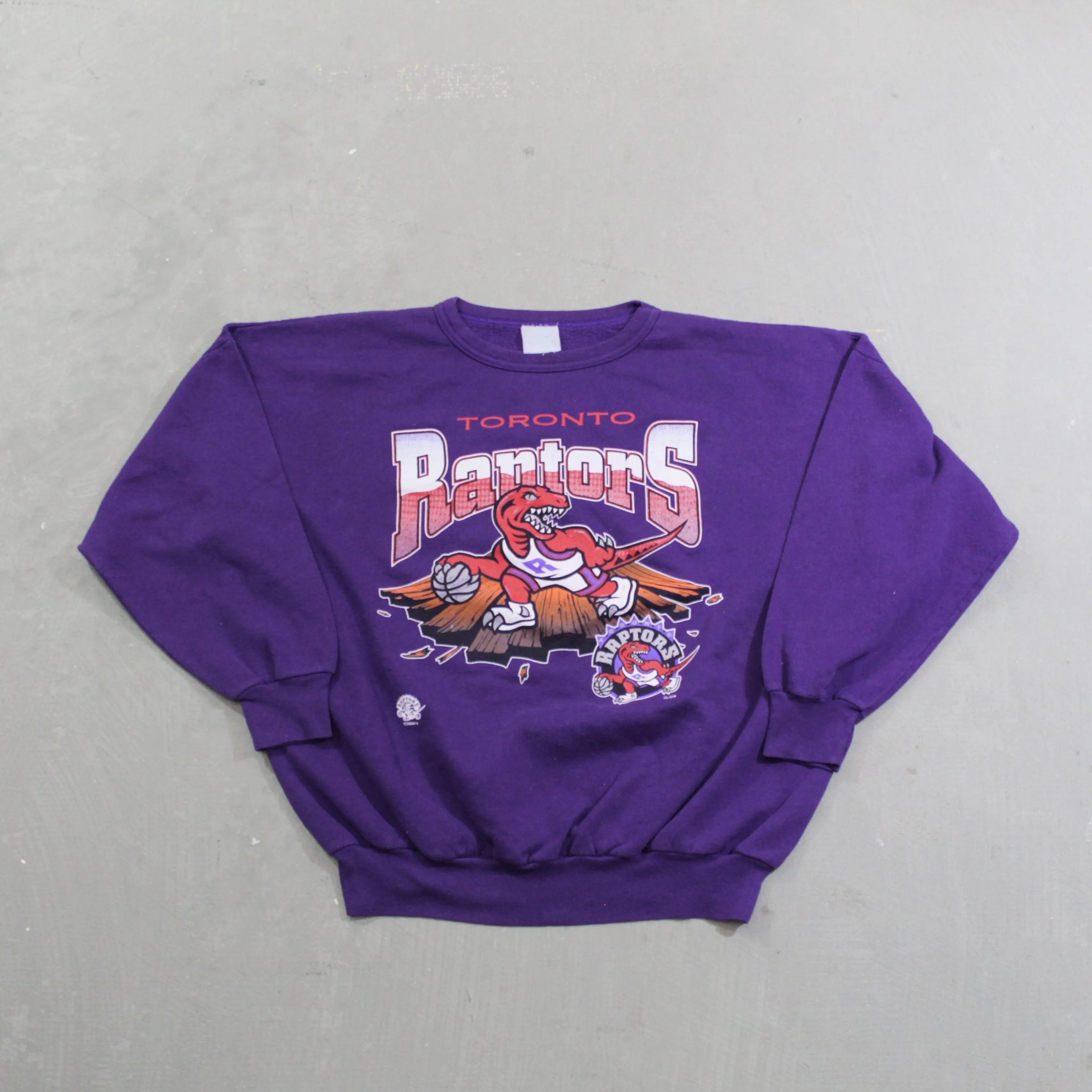 D- Vintage Toronto Raptors NBA Logo Crewneck sold by HG Vintage