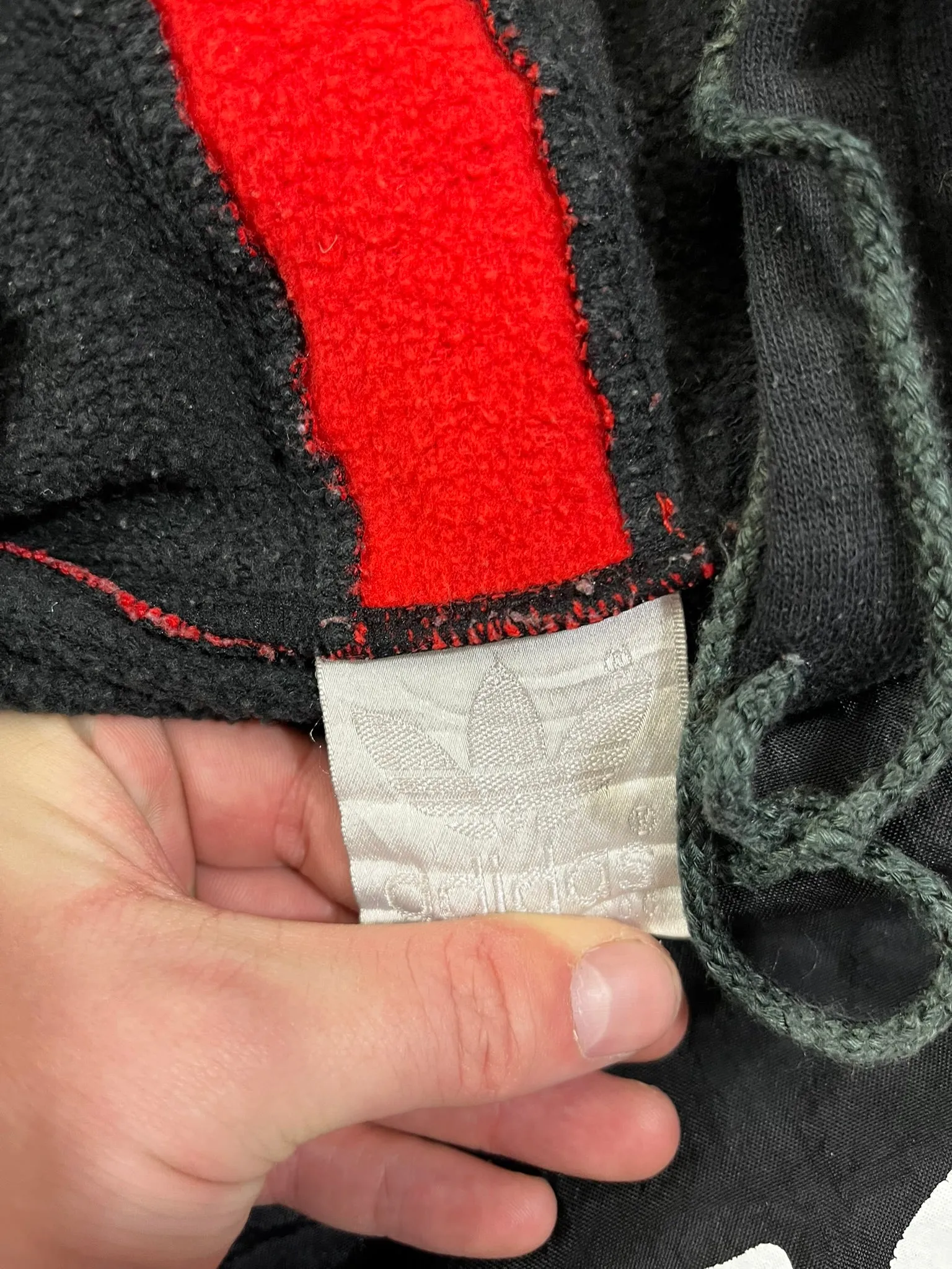 D- Vintage Adidas Text & Color Block Hoodie sold by HG Vintage product image thumbnail 3