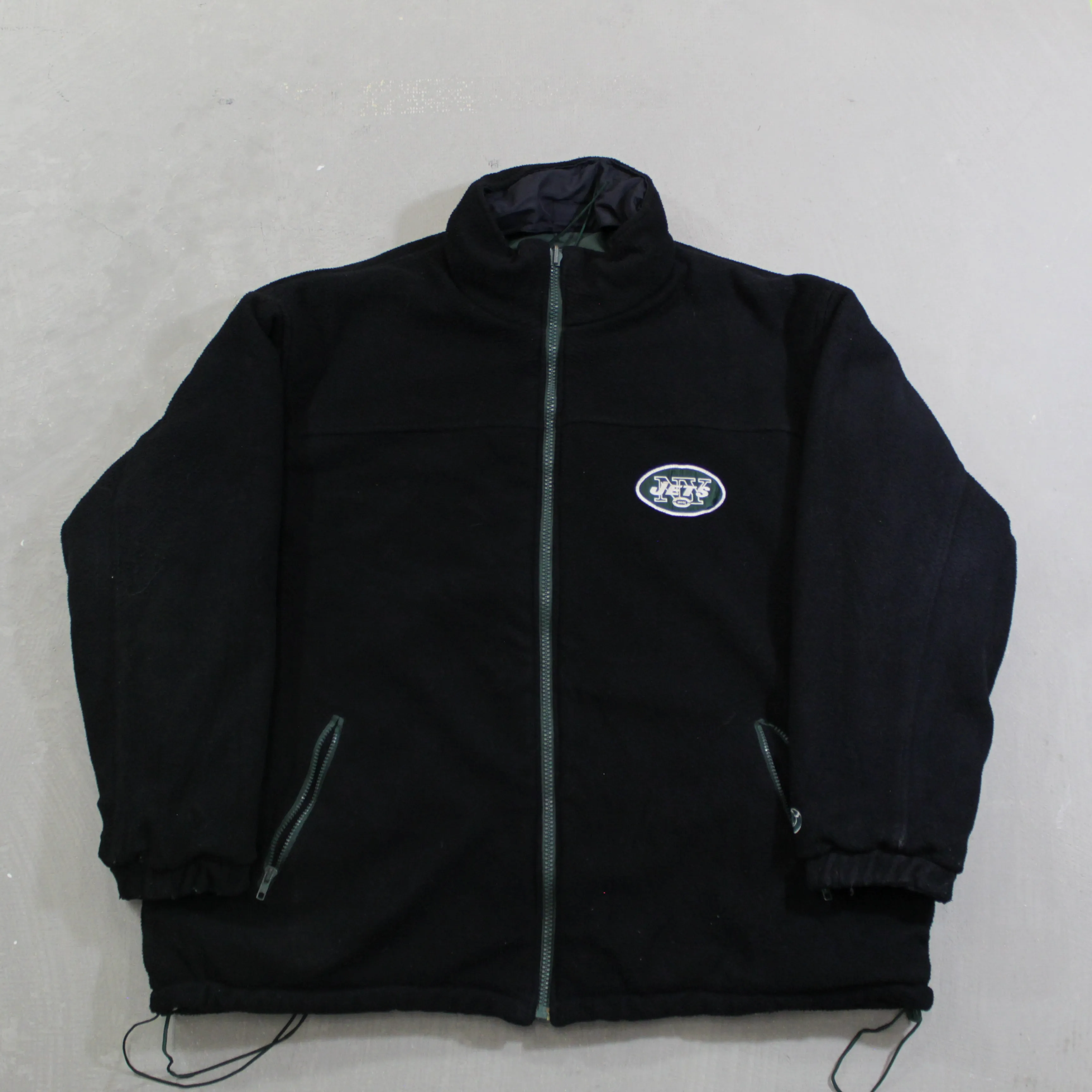 D- Vintage New York Jets NFL Reversible Winter Jacket sold by HG Vintage product image thumbnail 4