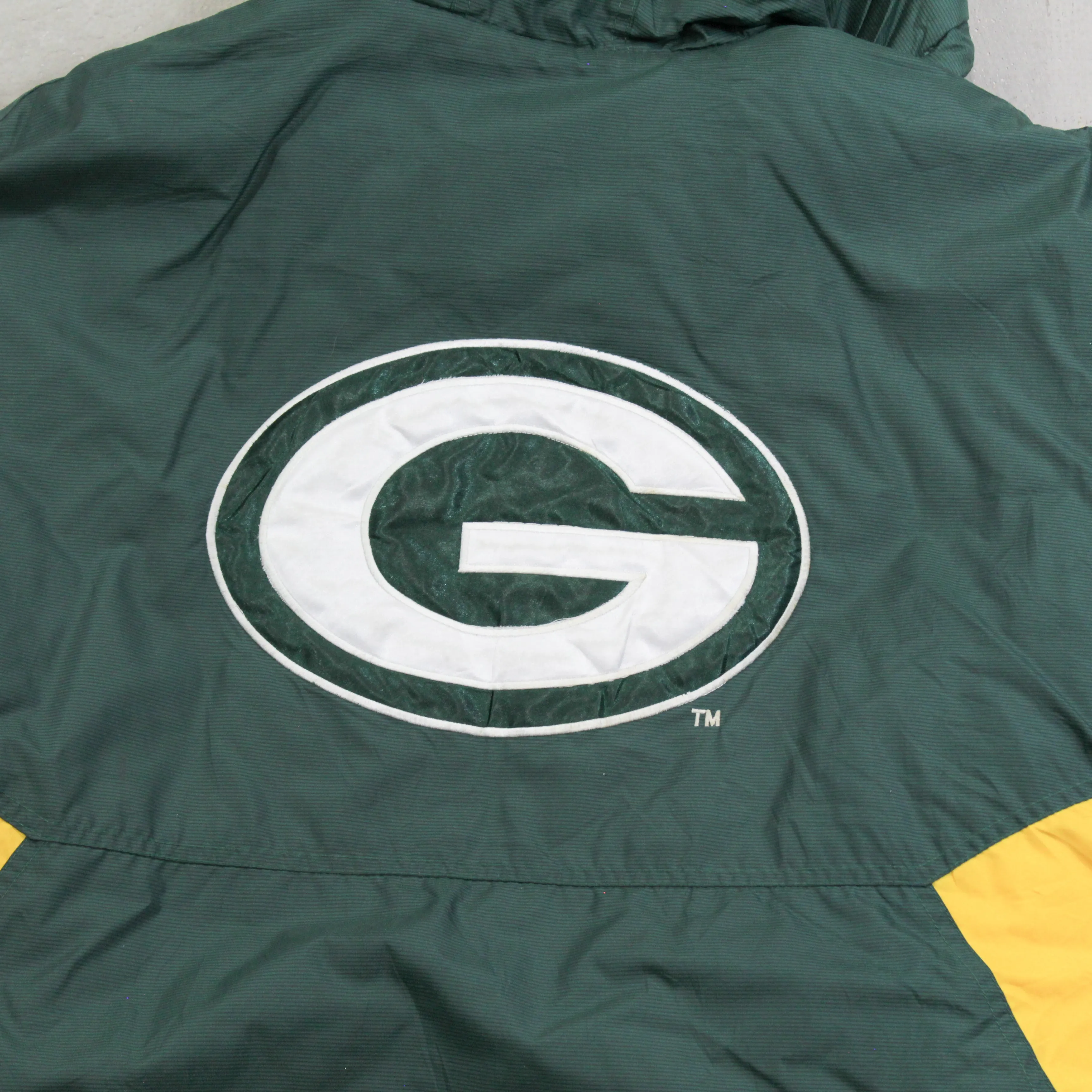 D- Vintage Green Bay Packers NFL Starter Hooded Winter Jacket sold by HG Vintage product image thumbnail 4
