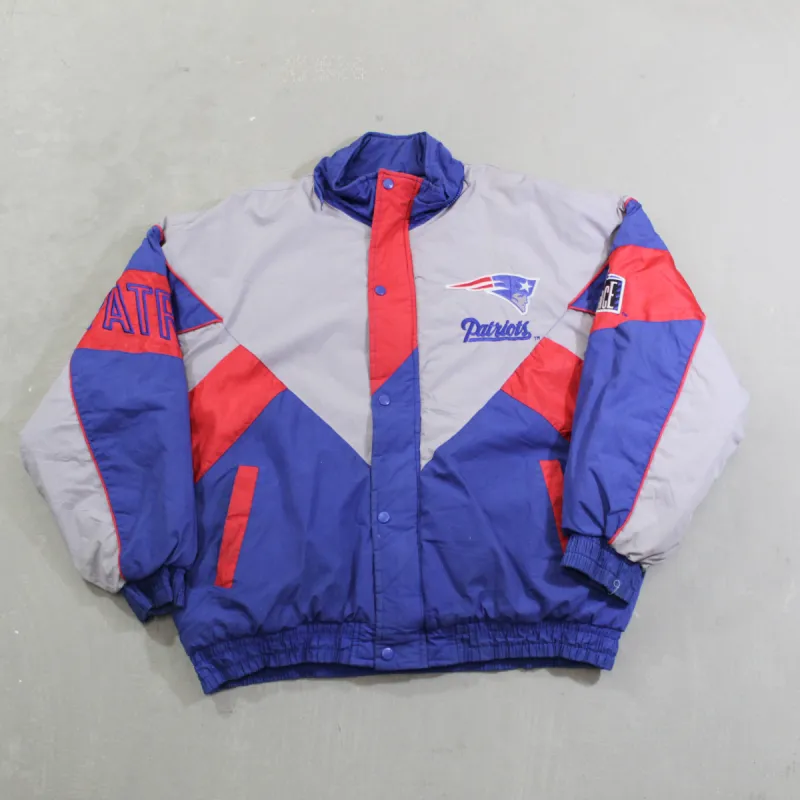 D- Vintage Signed Pete Carroll Patriots NFL Pro Player Winter Jacket sold by HG Vintage