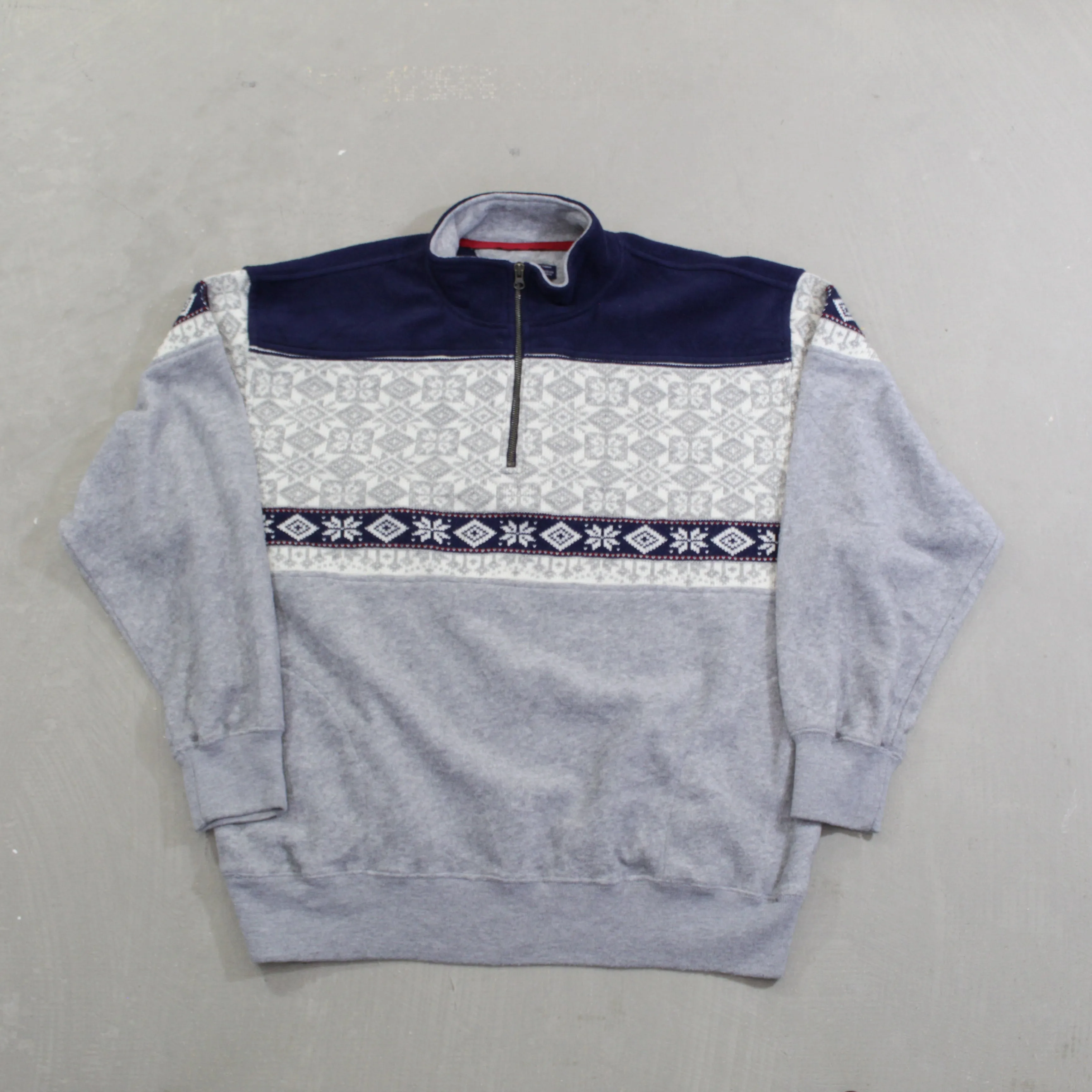 D- Vintage Tommy Hilfiger Quarter Zip Polar Fleece sold by HG Vintage