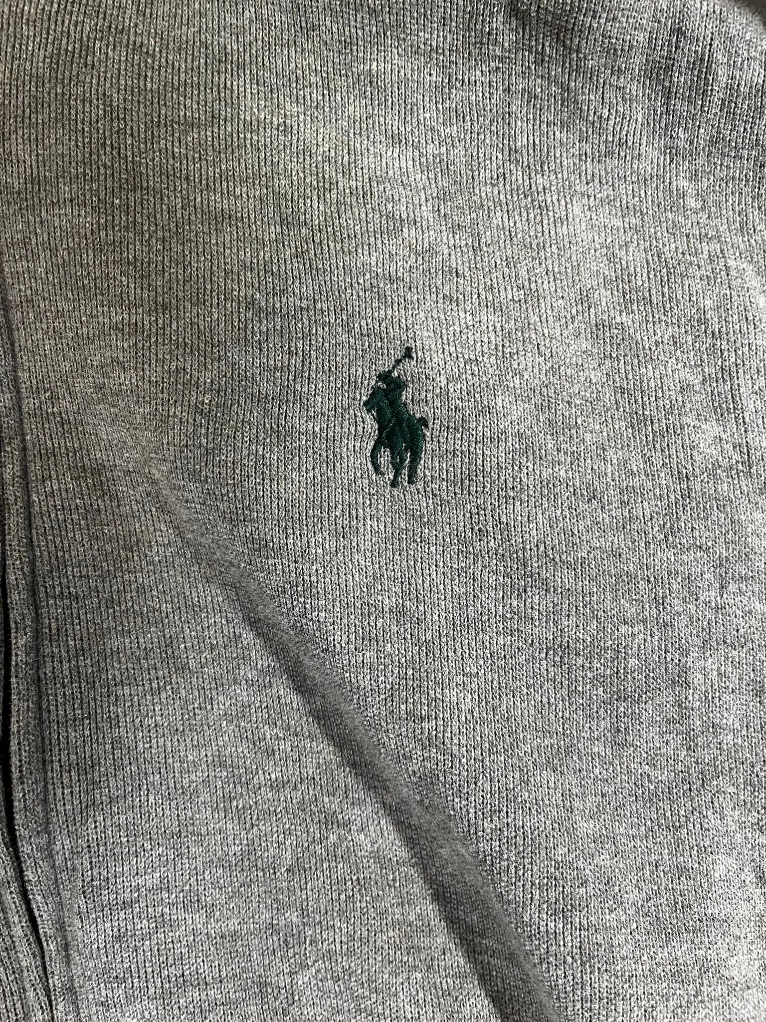 D- Vintage Ralph Lauren Polo Embroidered Logo Zip Up Hoodie sold by HG Vintage product image thumbnail 4