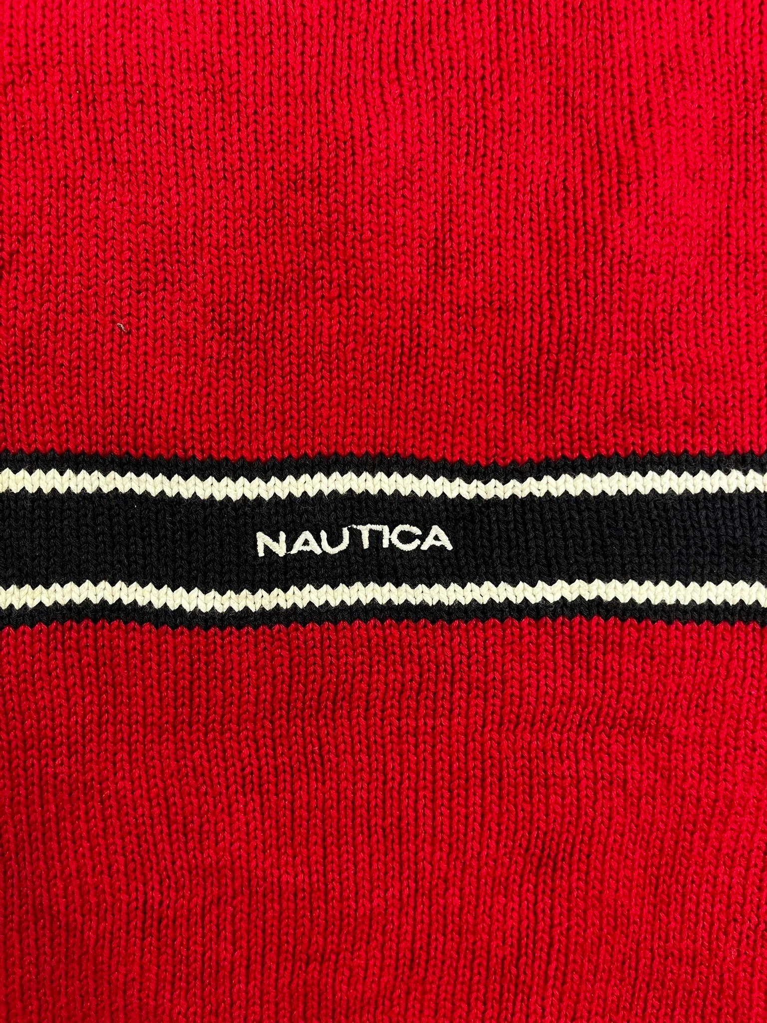 D- Vintage Nautica Text Knit Sweater sold by HG Vintage product image thumbnail 2