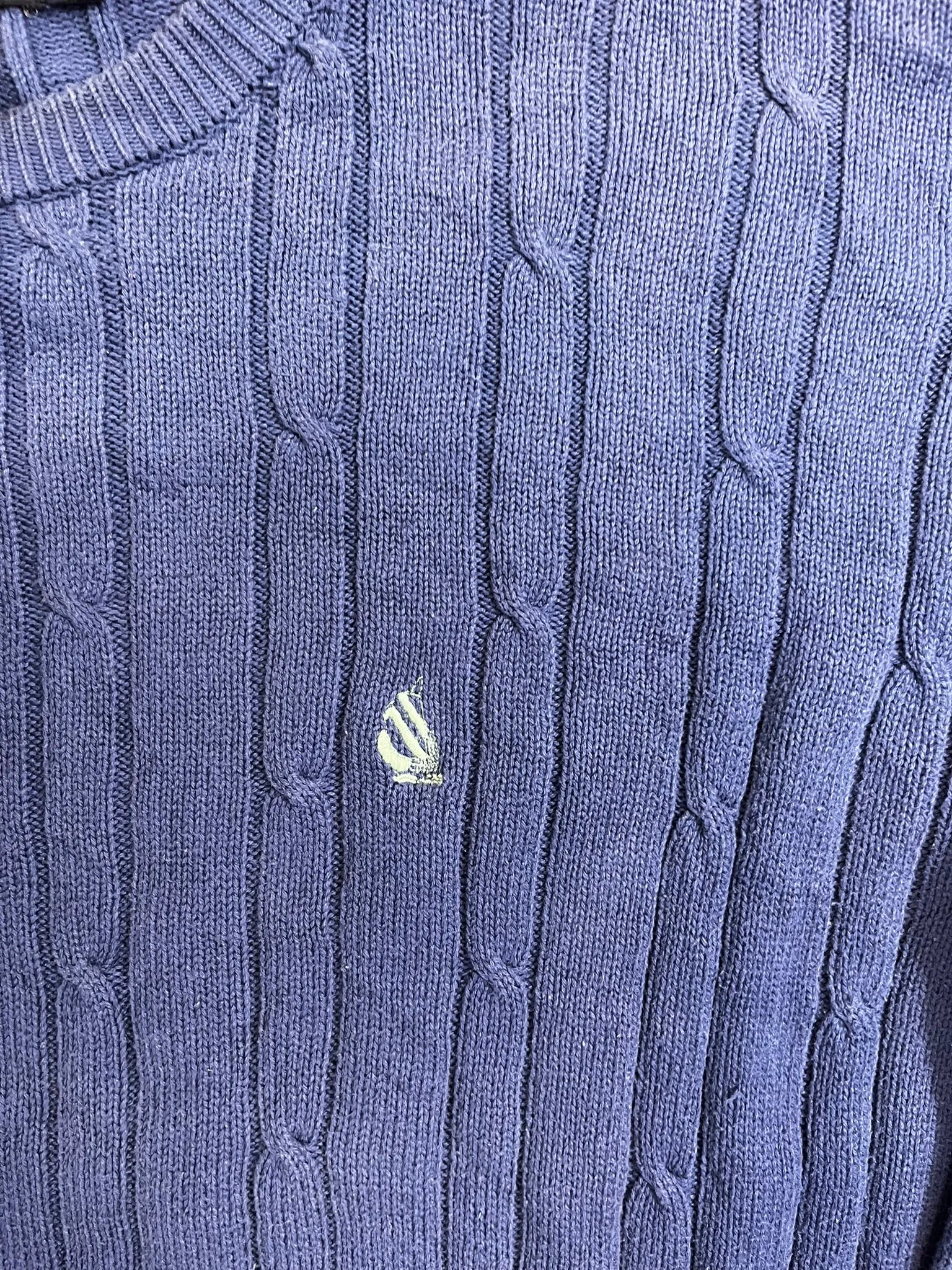 D- Vintage Nautica Embroidered Logo Knit Sweater sold by HG Vintage product image thumbnail 2