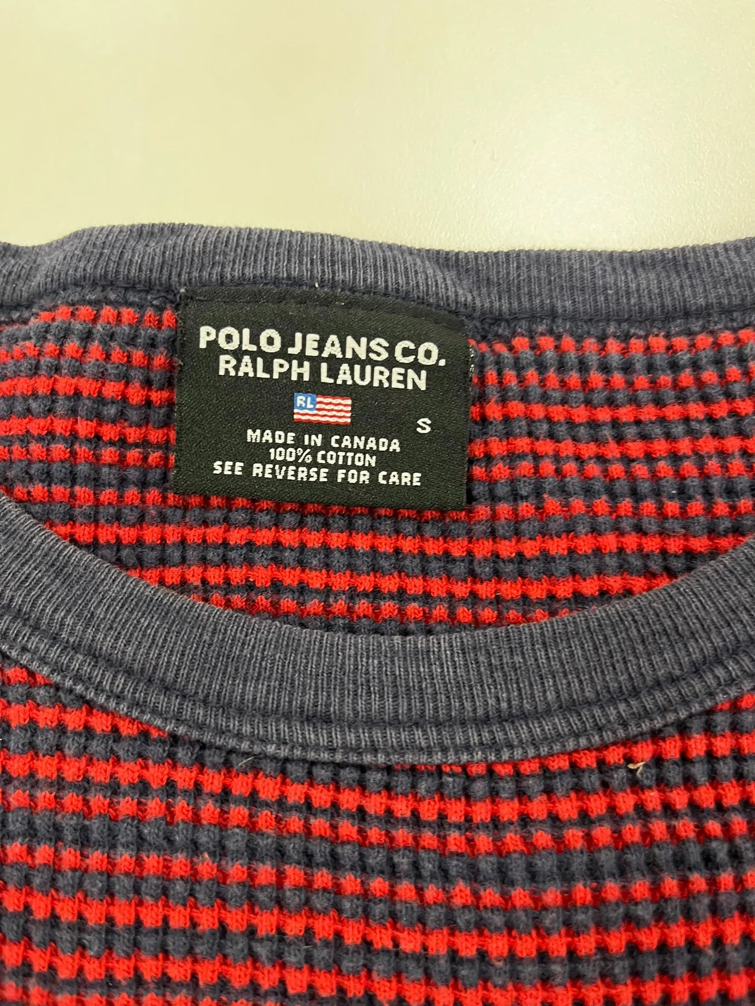 D- Vintage Ralph Lauren Polo Jeans Co. Knit Long Sleeve sold by HG Vintage product image thumbnail 2