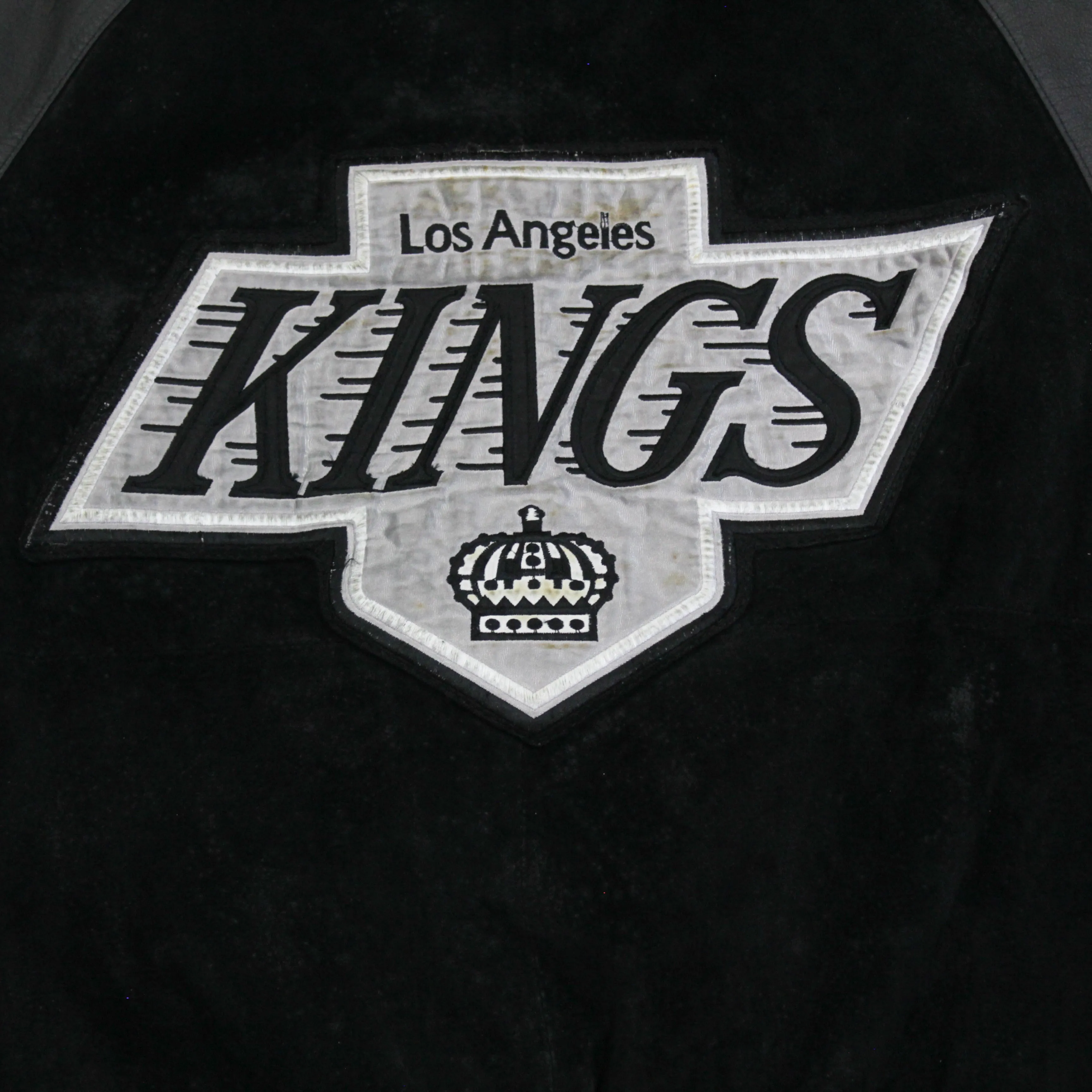 D- Vintage LA Kings NHL Pro Player Leather Varsity Jacket sold by HG Vintage product image thumbnail 4