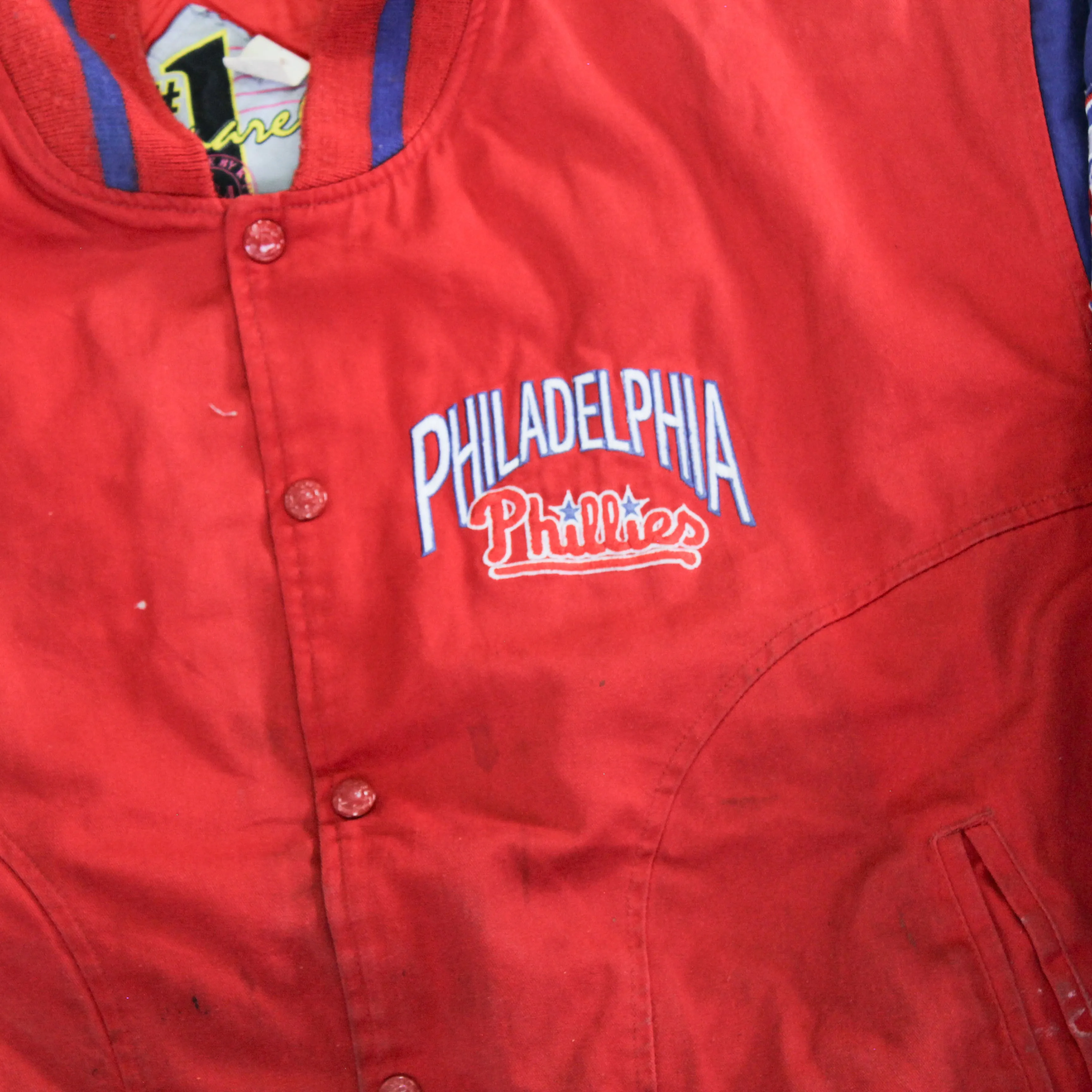 D- Vintage Philadelphia Phillies MLB Bomber Jacket sold by HG Vintage product image thumbnail 2