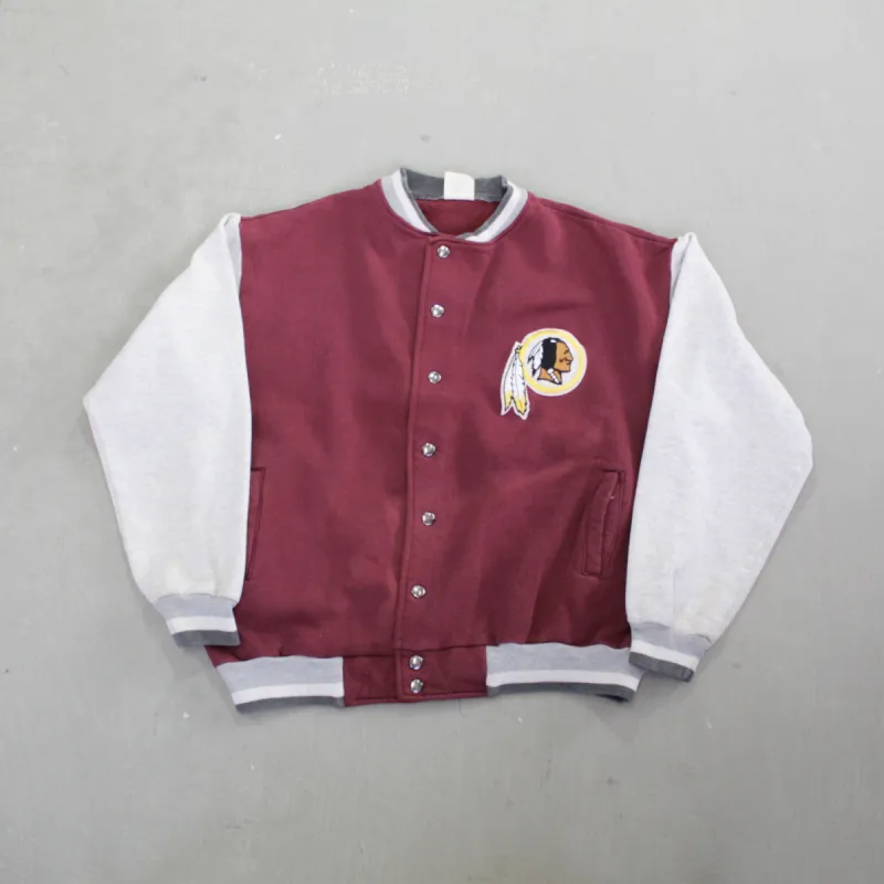 D- Vintage Washington Commanders NFL Majestic Bomber Jacket sold by HG Vintage