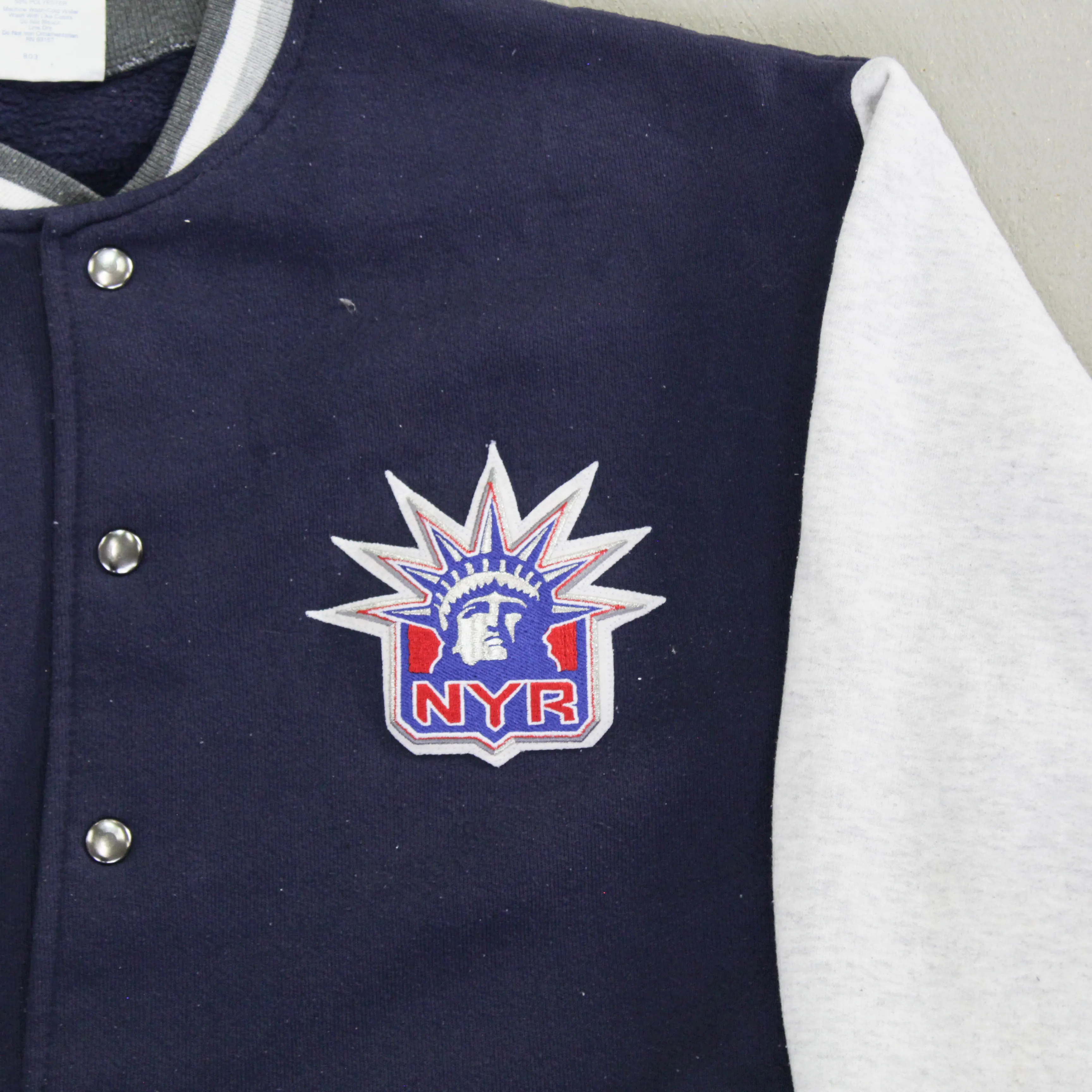 D- Vintage New York Rangers NHL Majestic Bomber Jacket sold by HG Vintage product image thumbnail 2