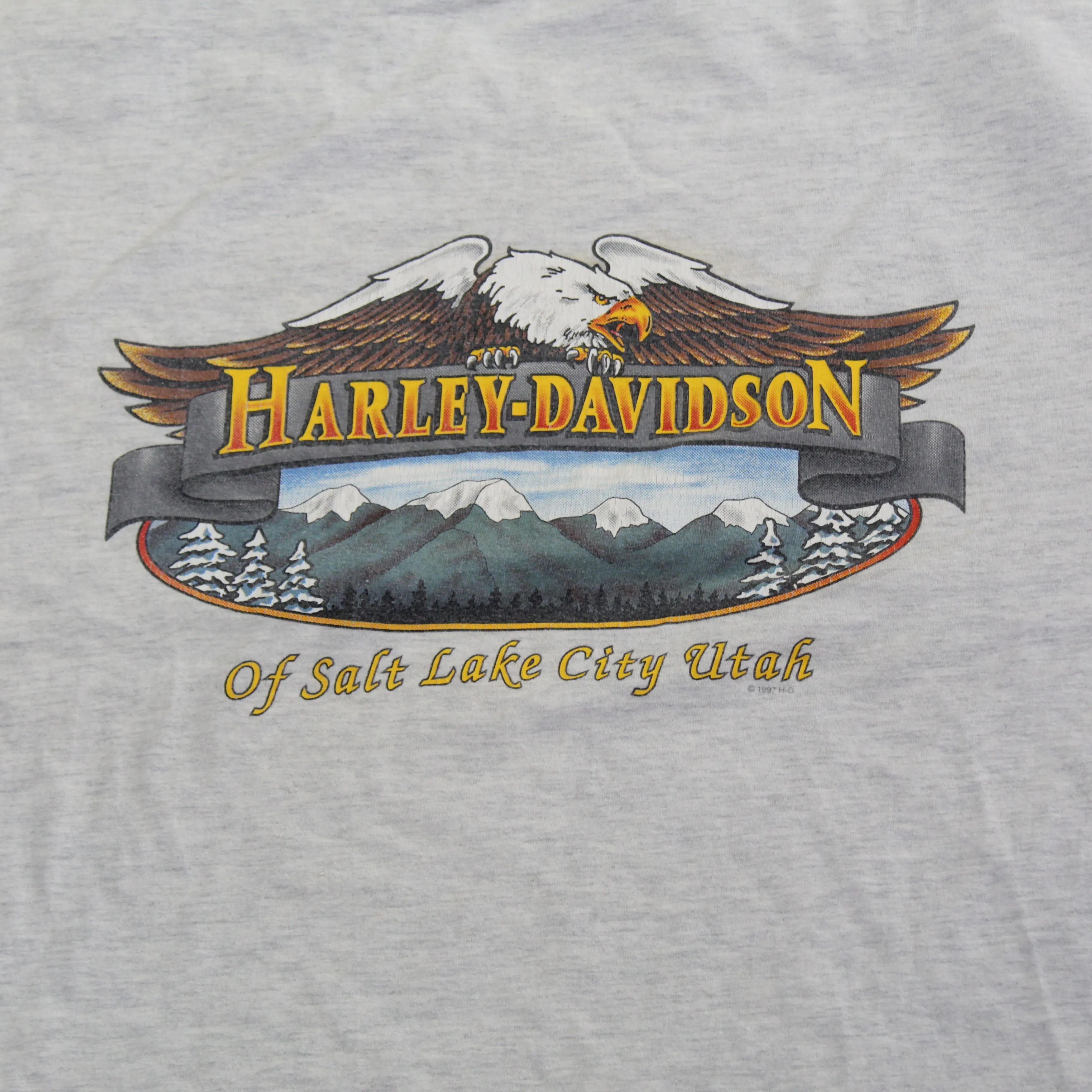 D- Vintage 1998 Harley Davidson Salt Lake City Utah Tee sold by HG Vintage product image thumbnail 4