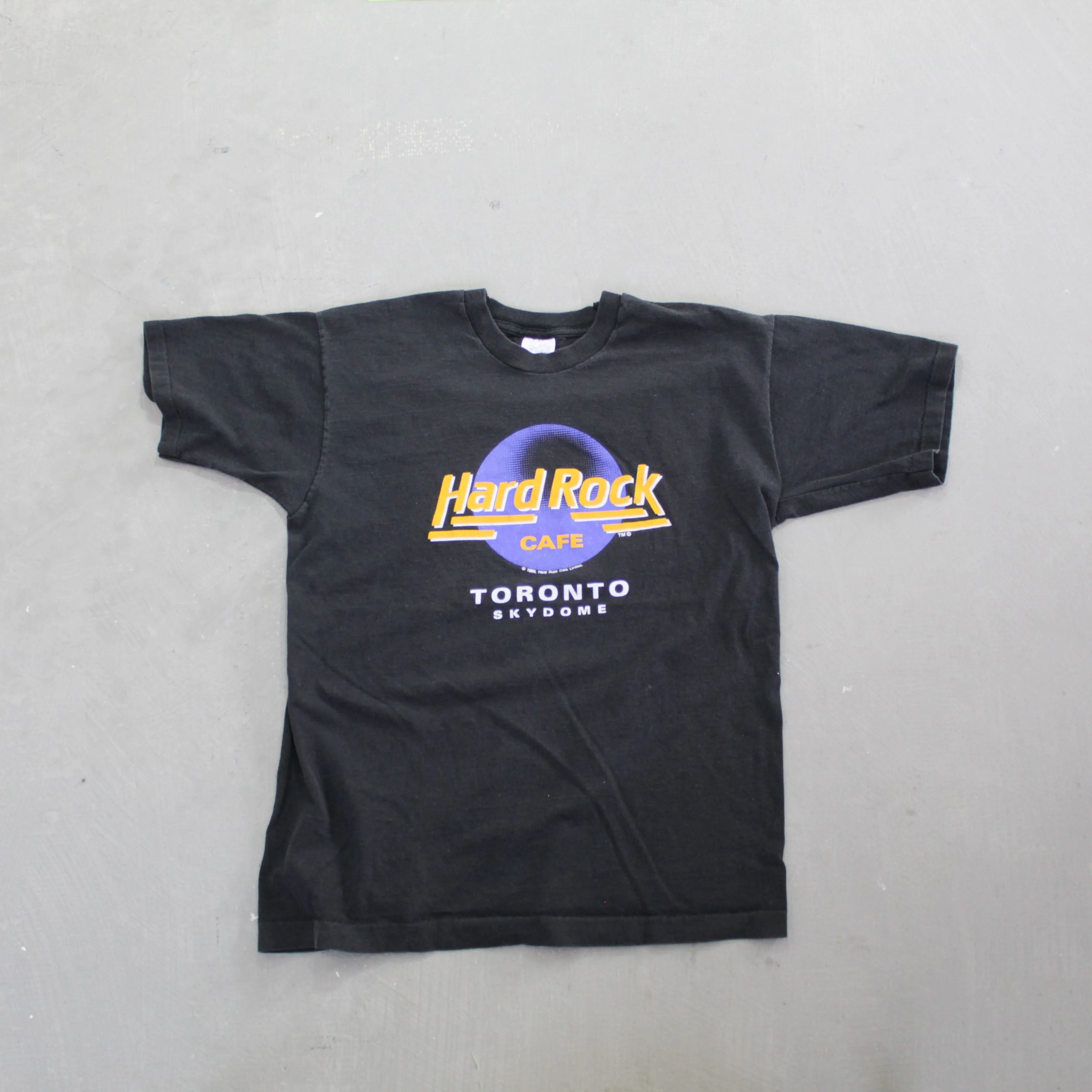 D- Vintage 1989 Hard Rock Cafe Toronto Sky Dome Single Stitch Tee sold by HG Vintage