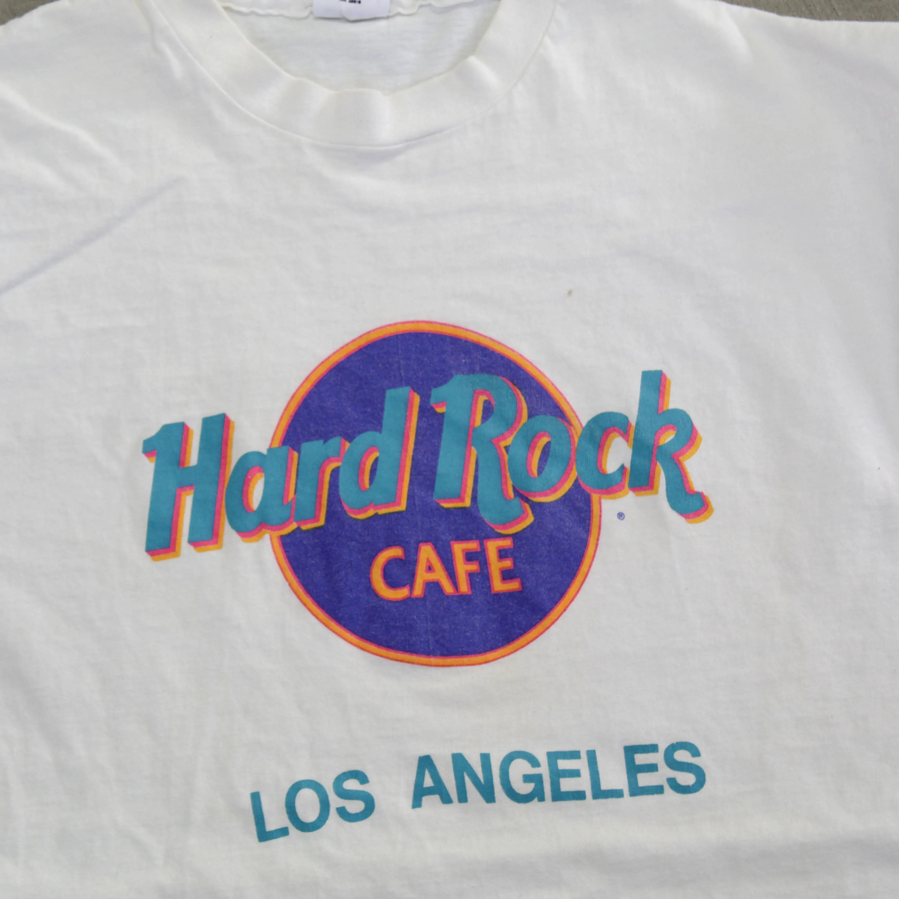 D- Vintage Hard Rock Cafe Los Angeles Single Stitch Tee sold by HG Vintage product image thumbnail 2
