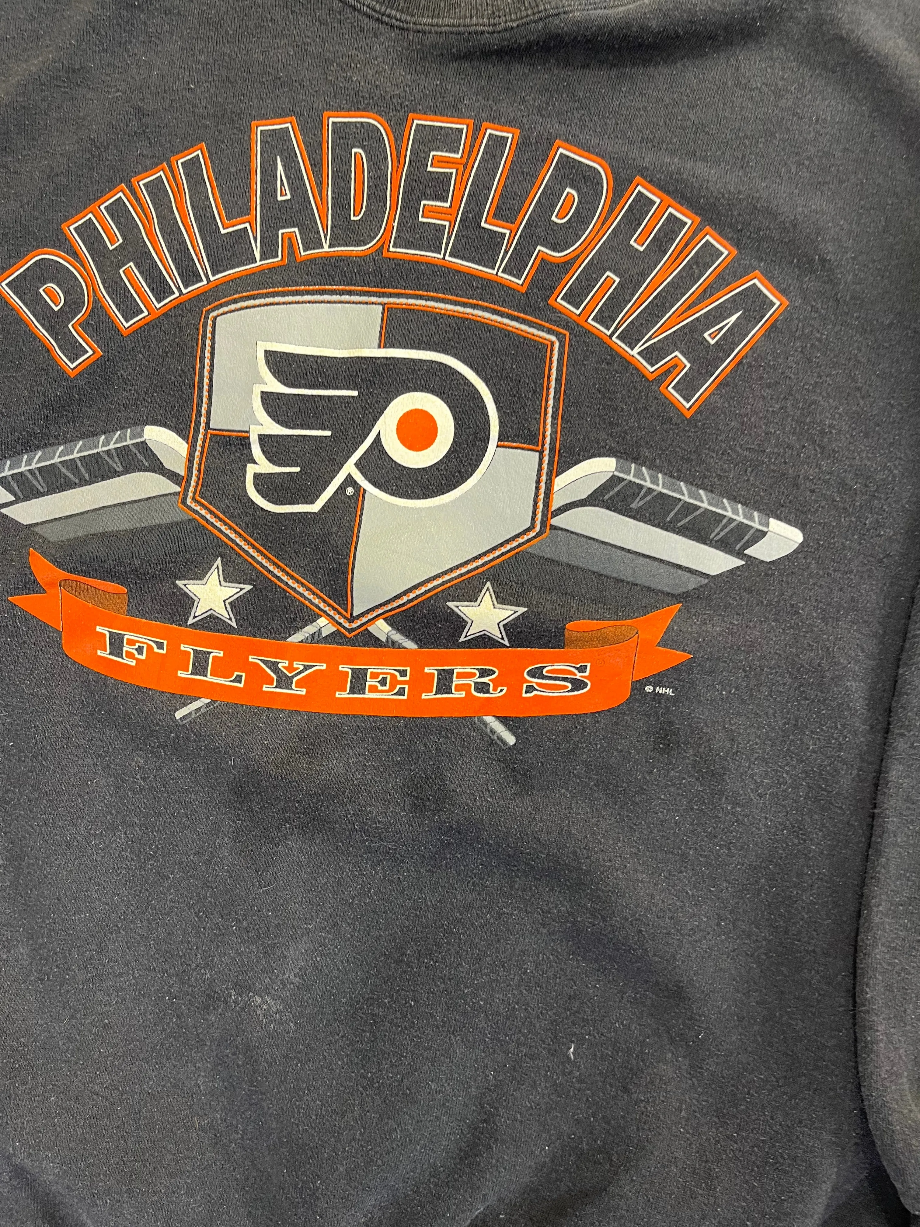 D- Vintage Philadelphia Flyers NHL Logo Crewneck sold by HG Vintage product image thumbnail 4