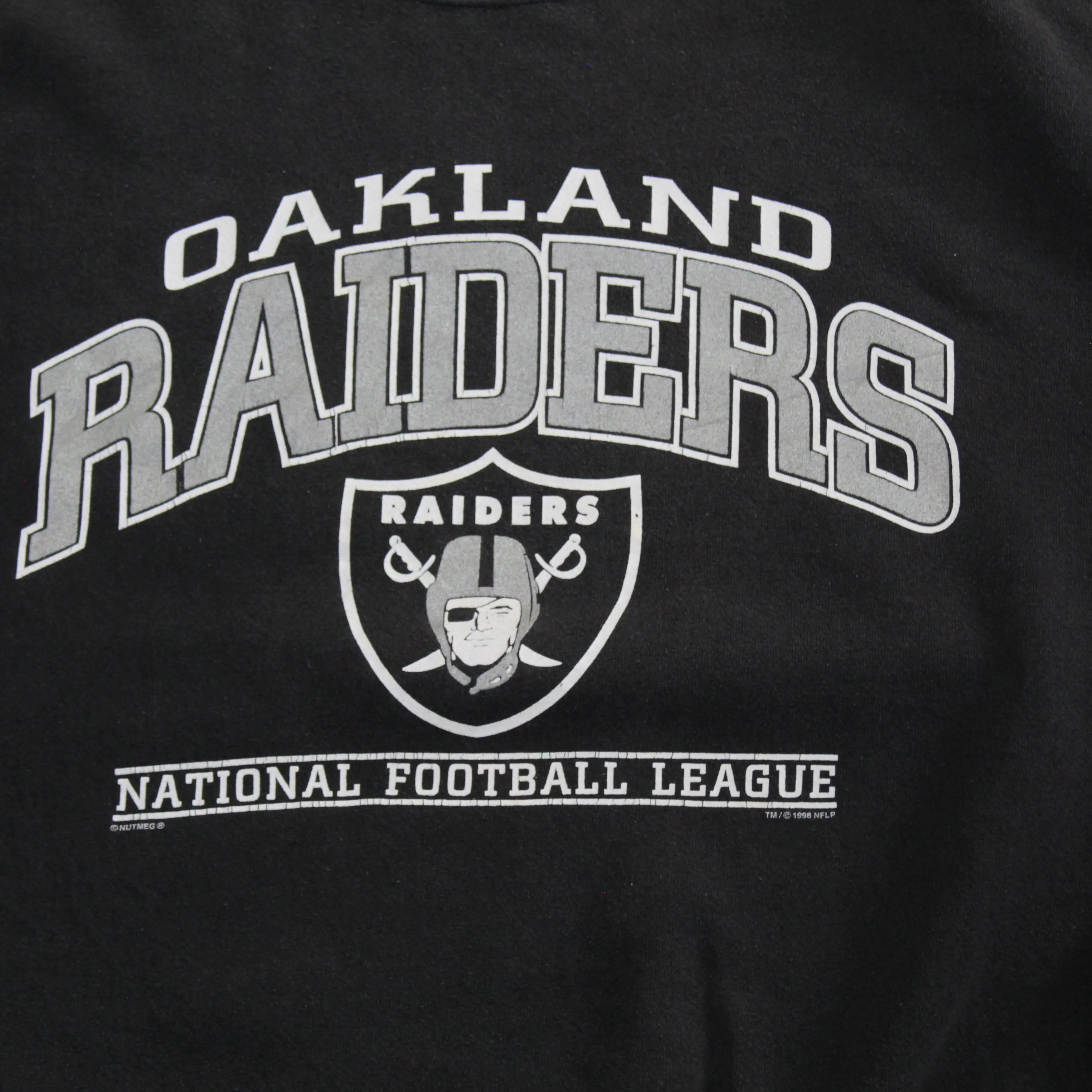 D- Vintage 1998 Oakland Raiders NFL Logo Crewneck sold by HG Vintage product image thumbnail 2