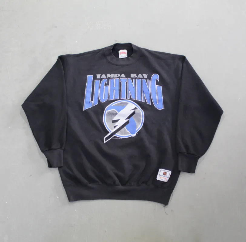 D- Vintage 1994 Tampa Bay Lightning NHL Nutmeg Crewneck sold by HG Vintage