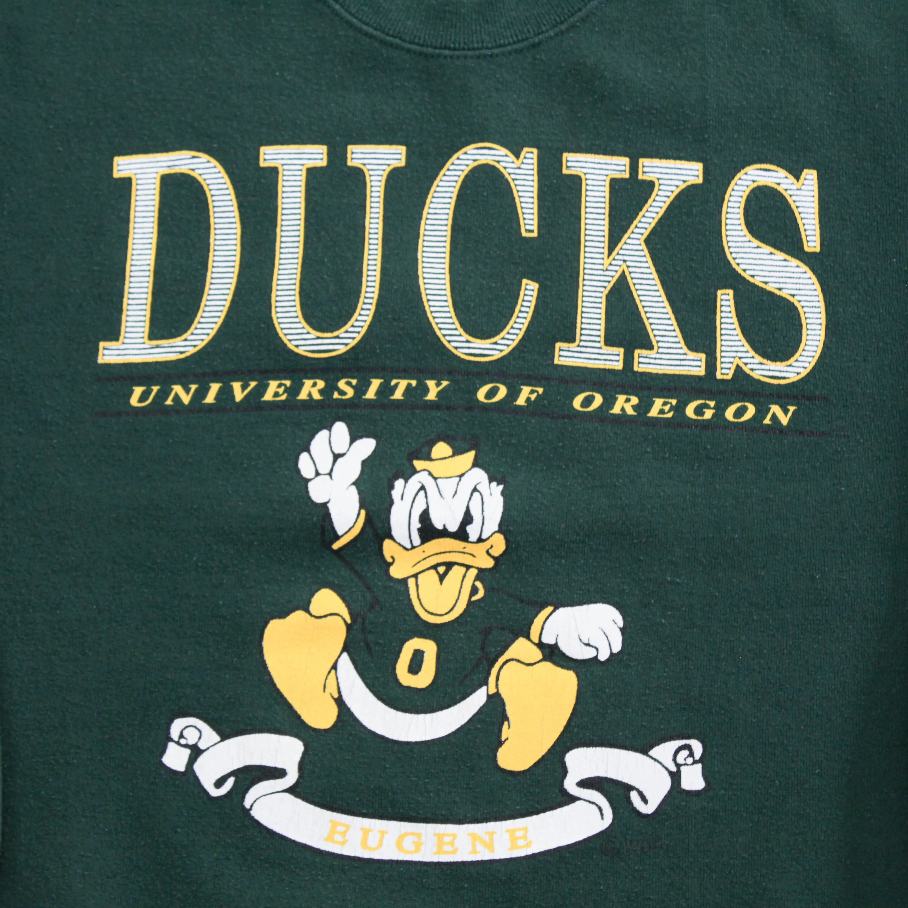 D- Vintage University Of Oregon Ducks Mascot Crewneck sold by HG Vintage product image thumbnail 2
