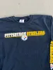D- Pittsburgh Steelers NFL Text  & Logo Long Sleeve Tee sold by HG Vintage